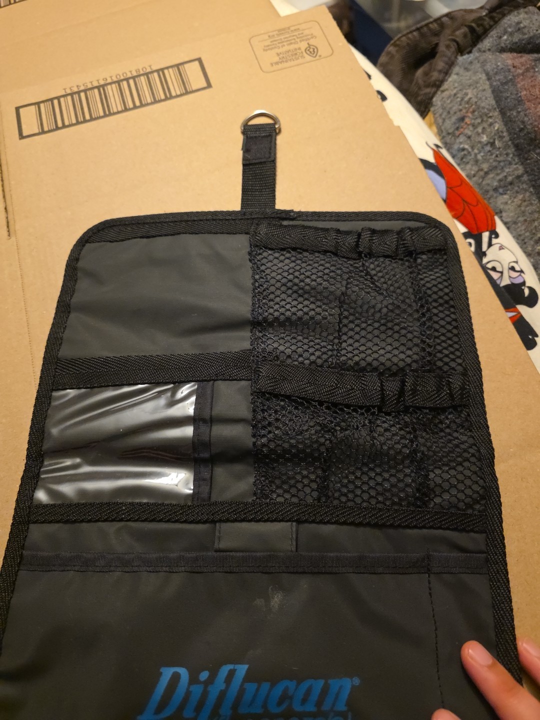 Vtg Diflucan Drug Rep Promo Bag/Organizer See Pics!