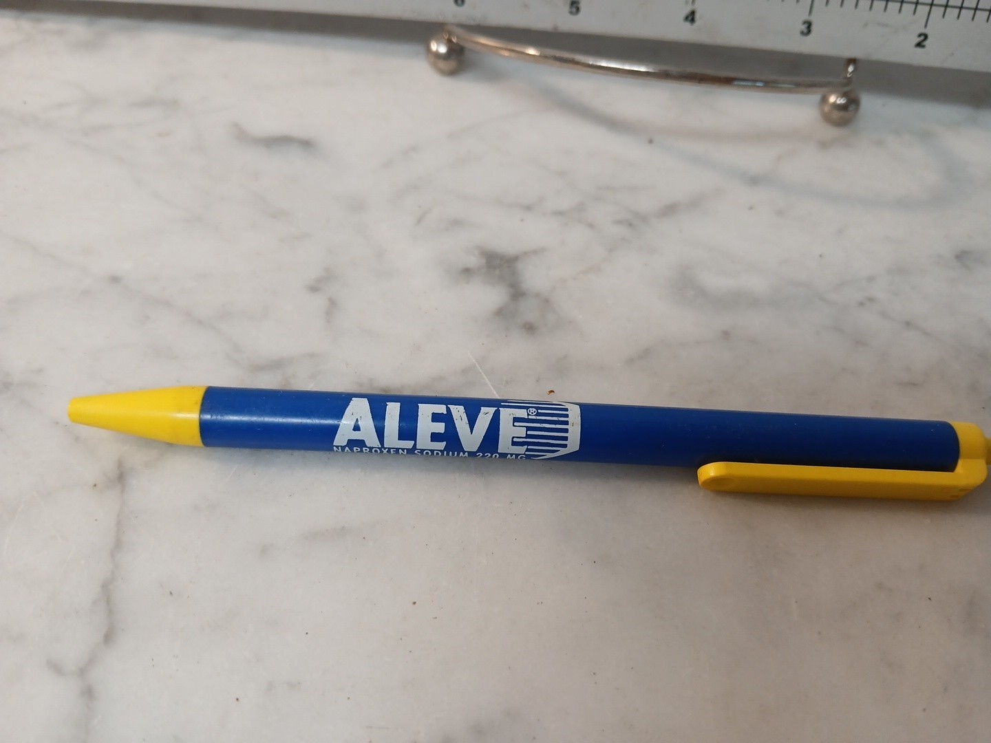 Vintage 90s Aleve Pharmaceutical Drug Representative Ink Pen
