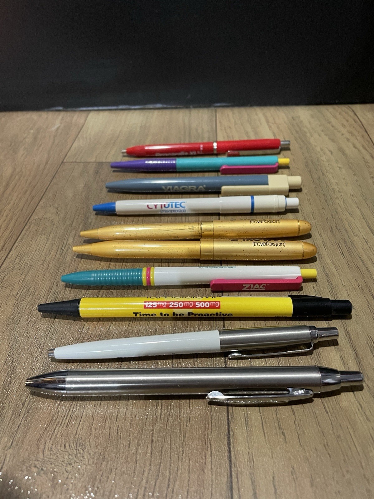 Lot 10 Pharmaceutical Drug Rep Pens Medical, Collectibles, Nurse, Doctor, Viagra