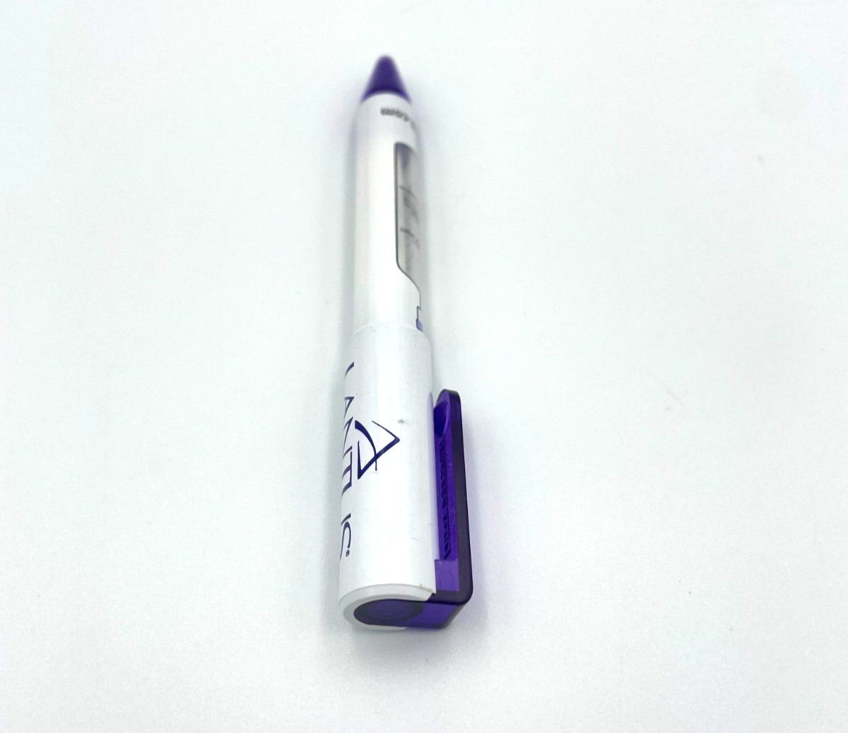 VERY RARE LANTUS Drug Rep Pen w/ Transparent “vial” on Side Pharma Swag- WORKS