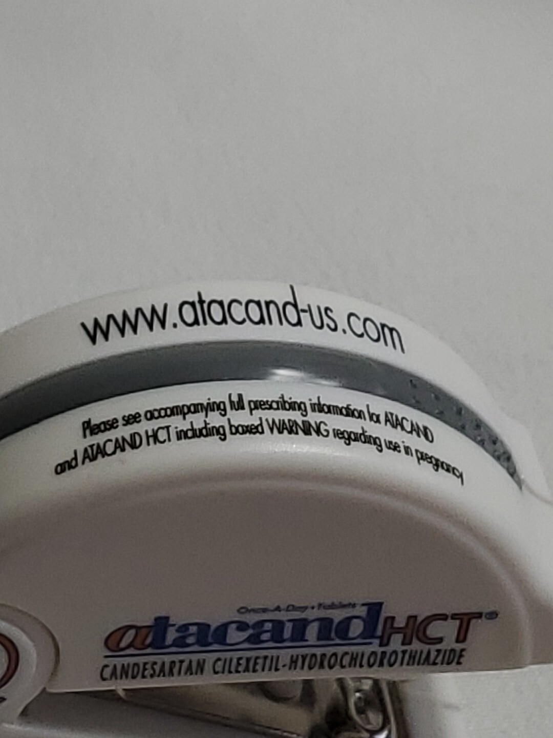 Drug Rep Atacand Candesartan Cilexetil Small Paper Stapler Advertising