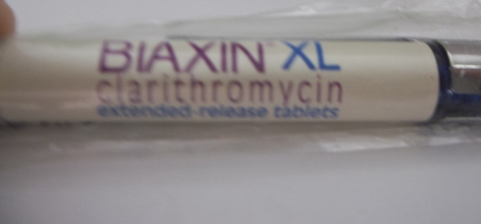 Promotional Pharma Pen NOS – Mixed Metal/Plastic Medium Weight – BIAXIN XL