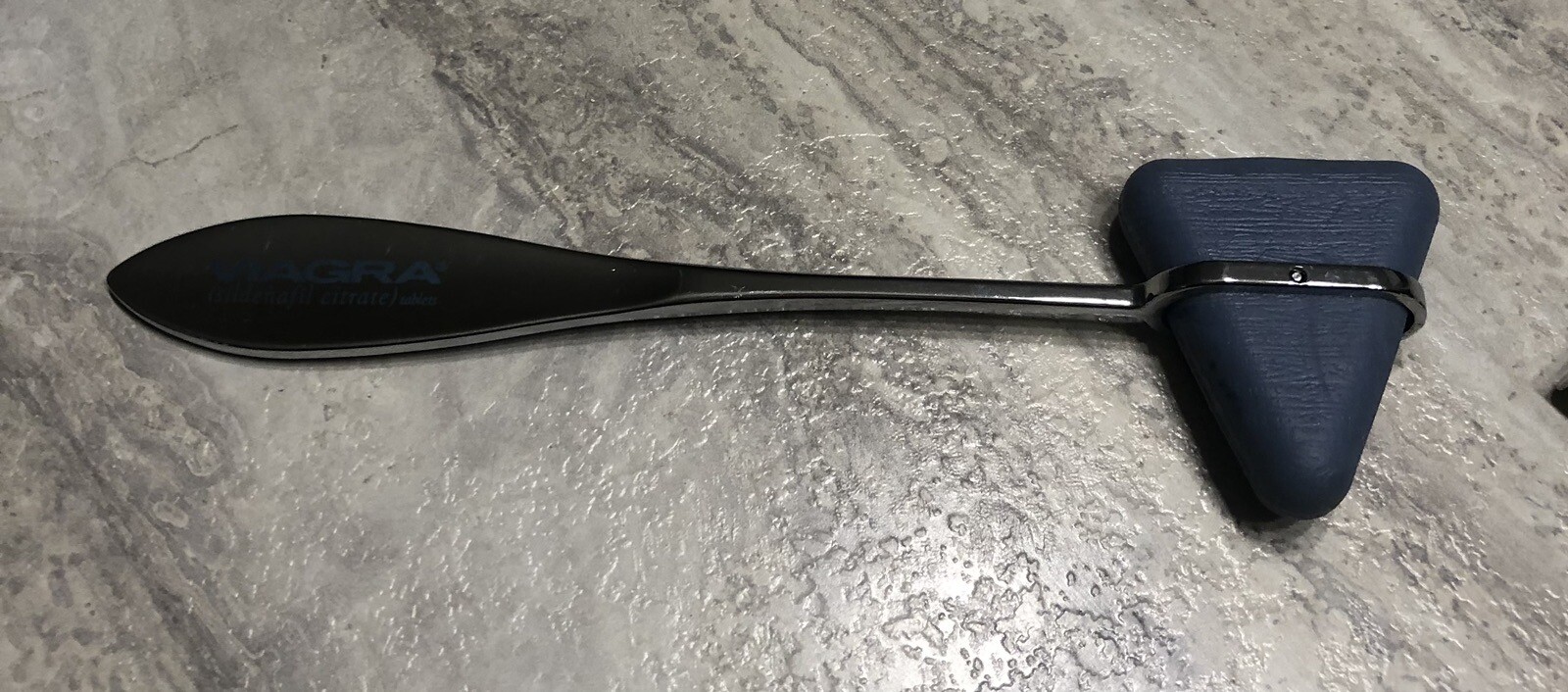 Logo “VIAGRA” Neurology Exam Reflex Hammer Sturdy Hard Head Gets The Job Done