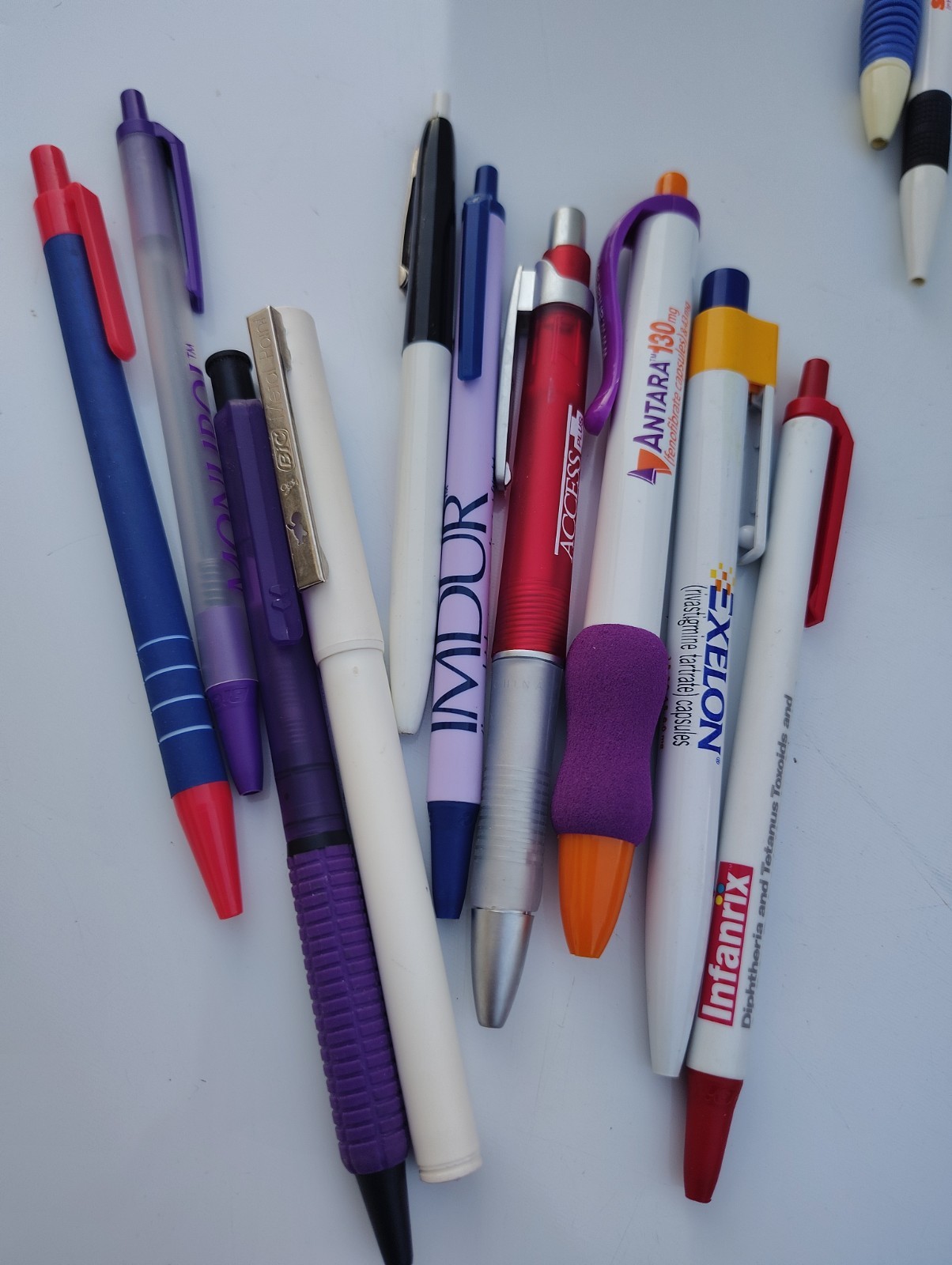 Lot Of 50 Pharmaceutical Drug Rep Advertising Pens ⭐ No Doubles ⭐ iii