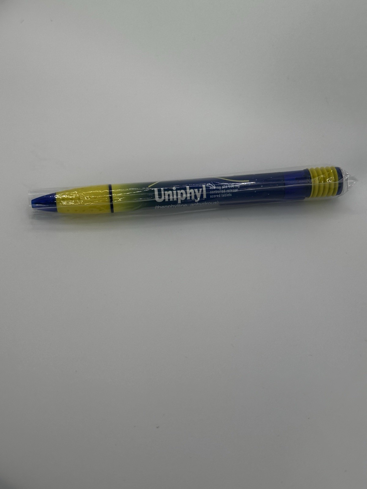 Uniphyl theophylline anhydrous Drug Rep Pharma Promotional Advertising New Pen