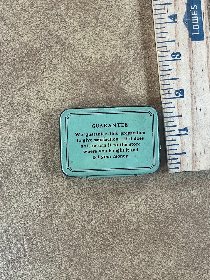 Rexall One Minute Headache Powder Rexall Drug Advertising Medicine Tin