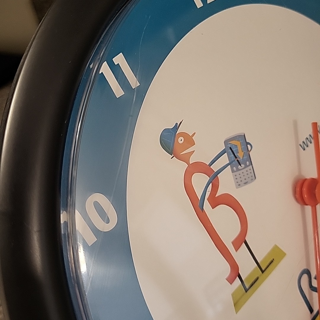 VINTAGE Byetta Pharmaceutical Drug Rep Promotional Quartz Wall Clock USA