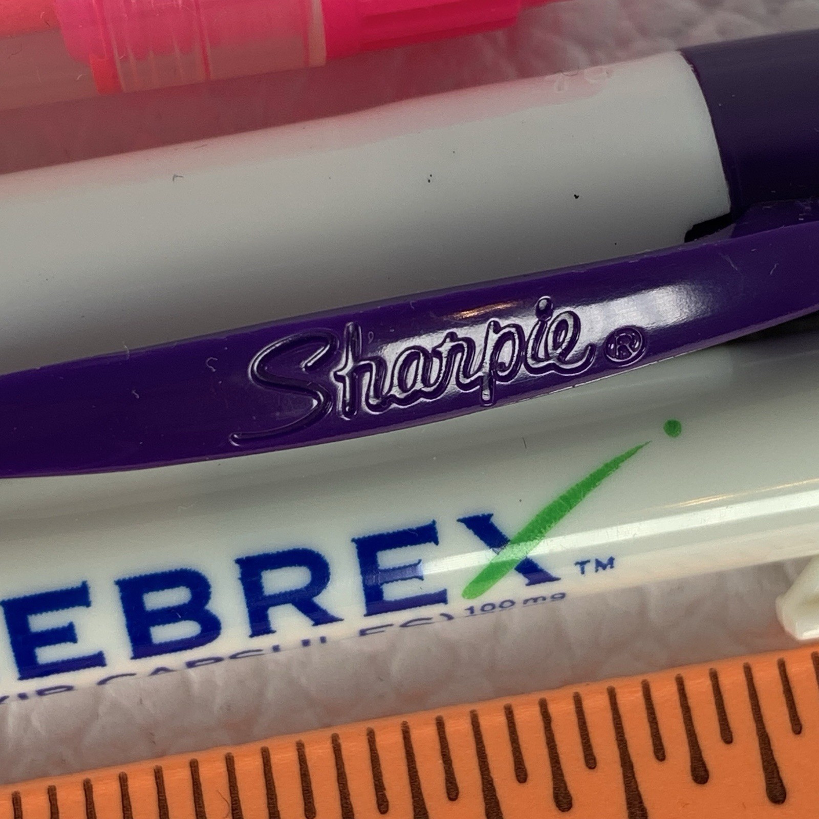 Effexor XR Pharmaceutical Drug Rep Highlighter Lot Pen Prevacid Original Owner ￼
