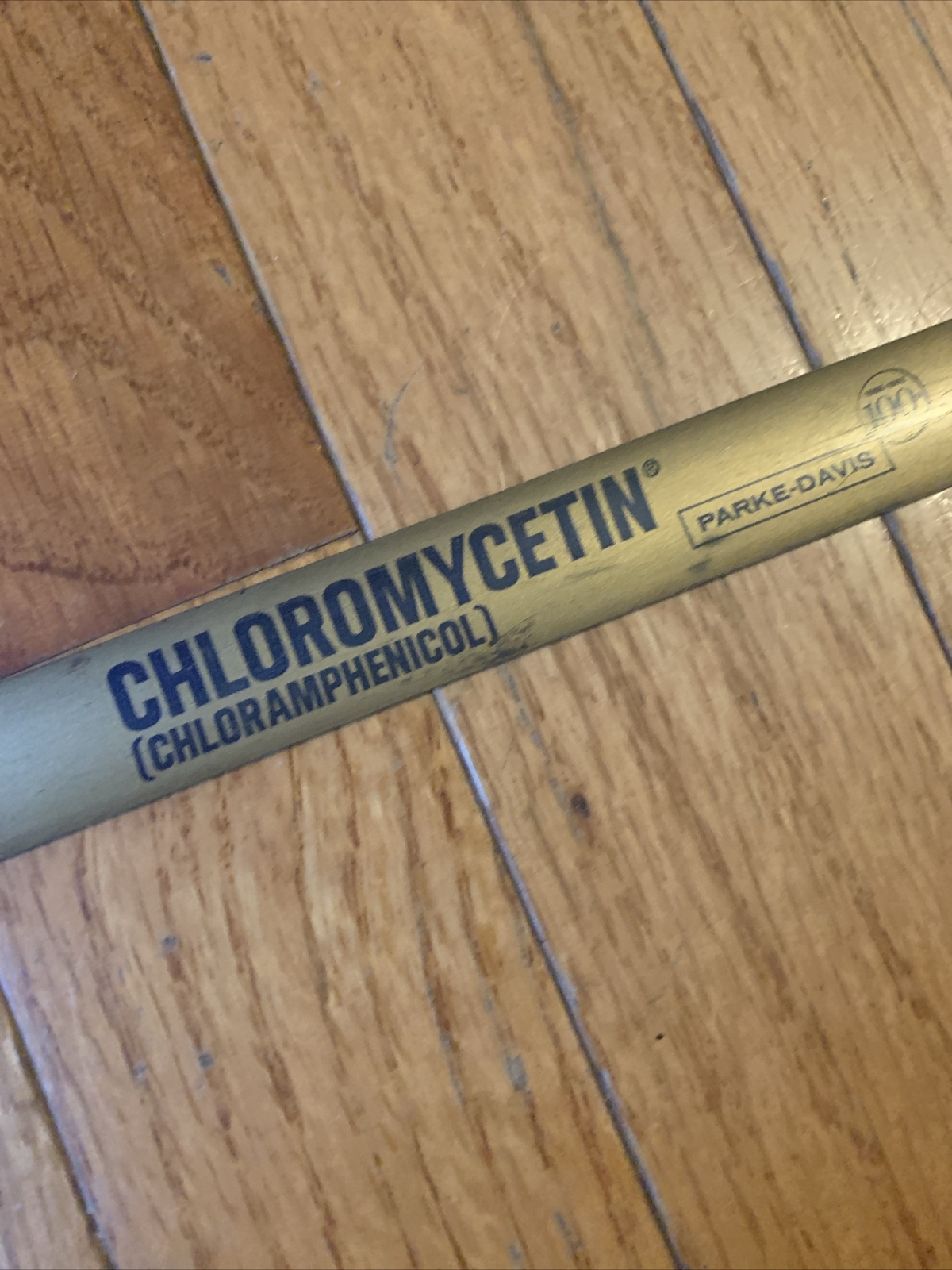 VINTAGE ‘CHLOROMYCETIN ANTIBIOTIC 12 INCH ADVERTISING RULER – TAPE MEASURE