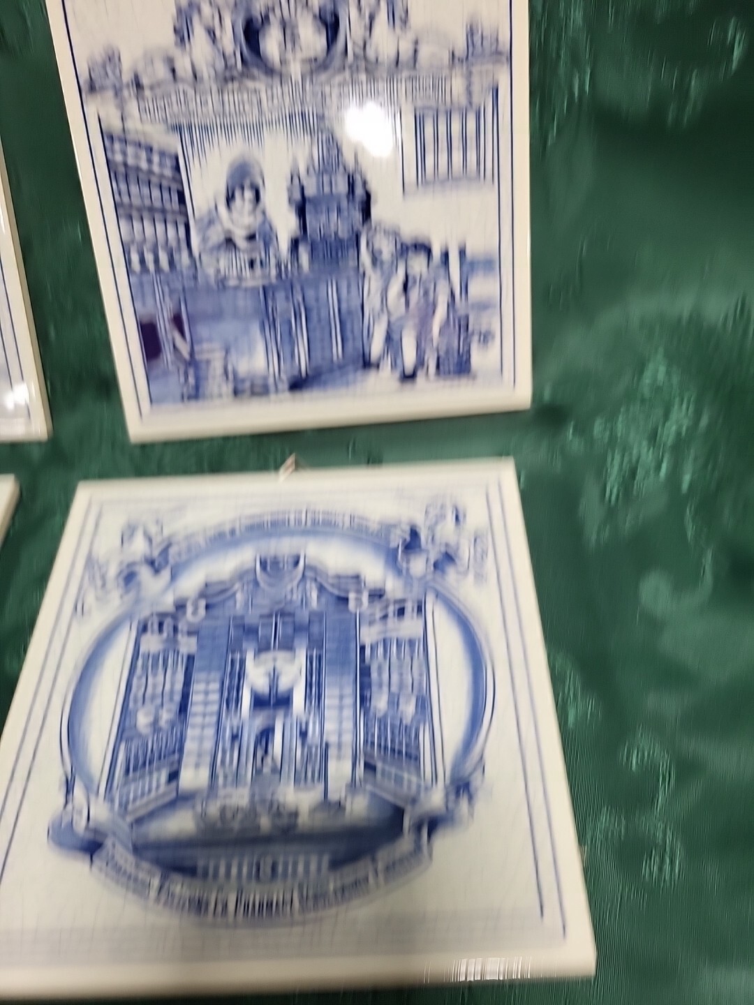 Porcelain Pill Tile, Vintage Women Pharmacists 1991-1993