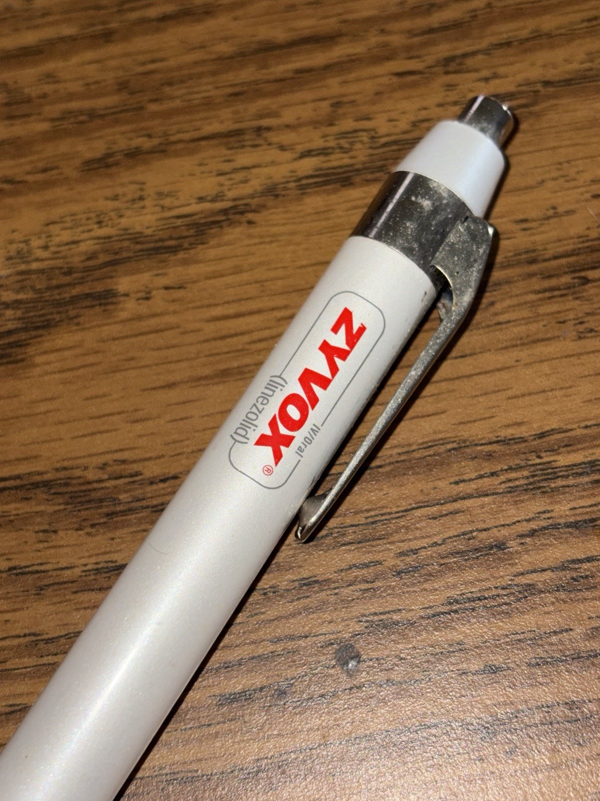 Vfend Zyvox Premium Metal PENLIGHT Drug Rep Pharmaceutical Promo Advertising
