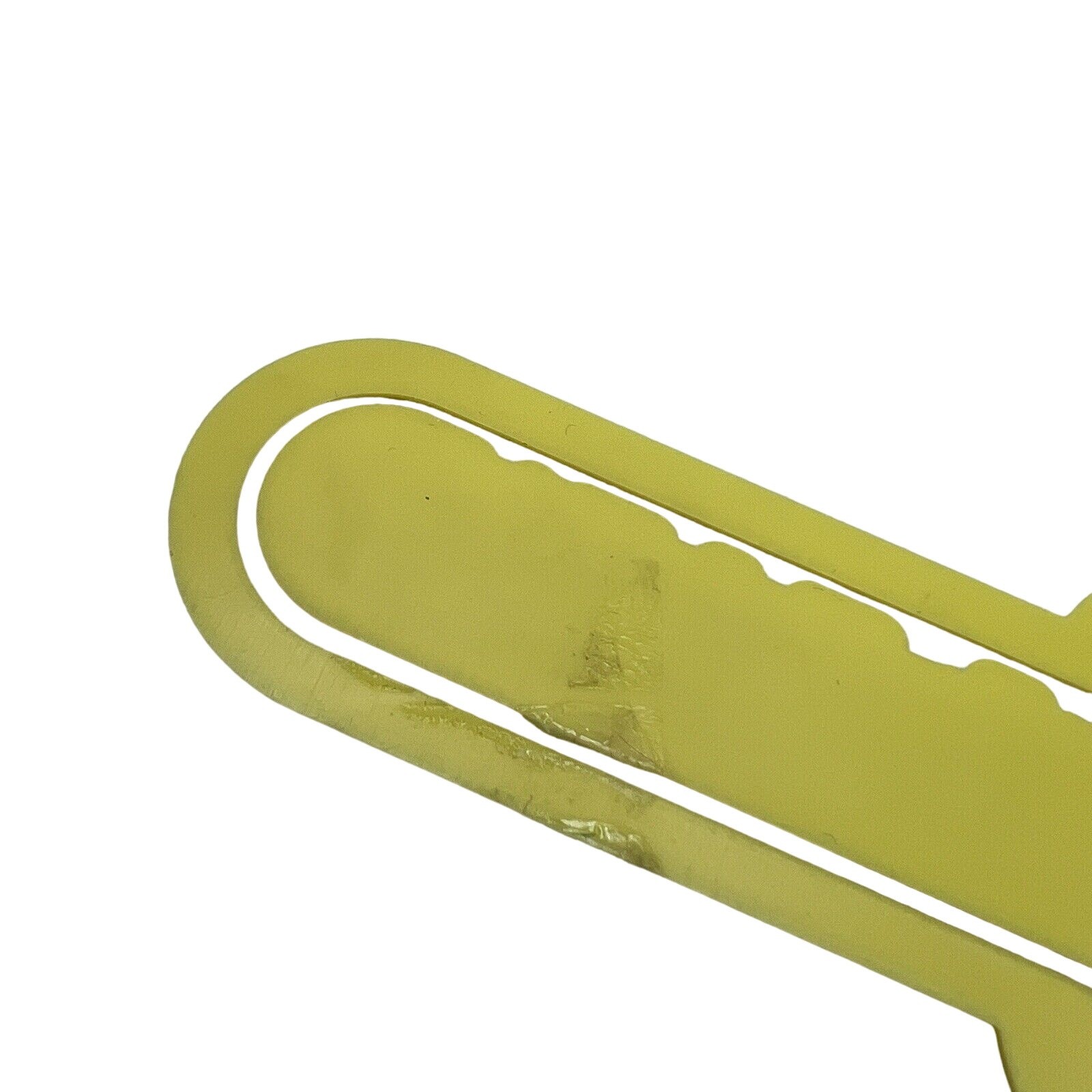 Vtg Yellow Valium Roche Pharmaceutical Rep Promo Item Advertisement Bookmark 5″