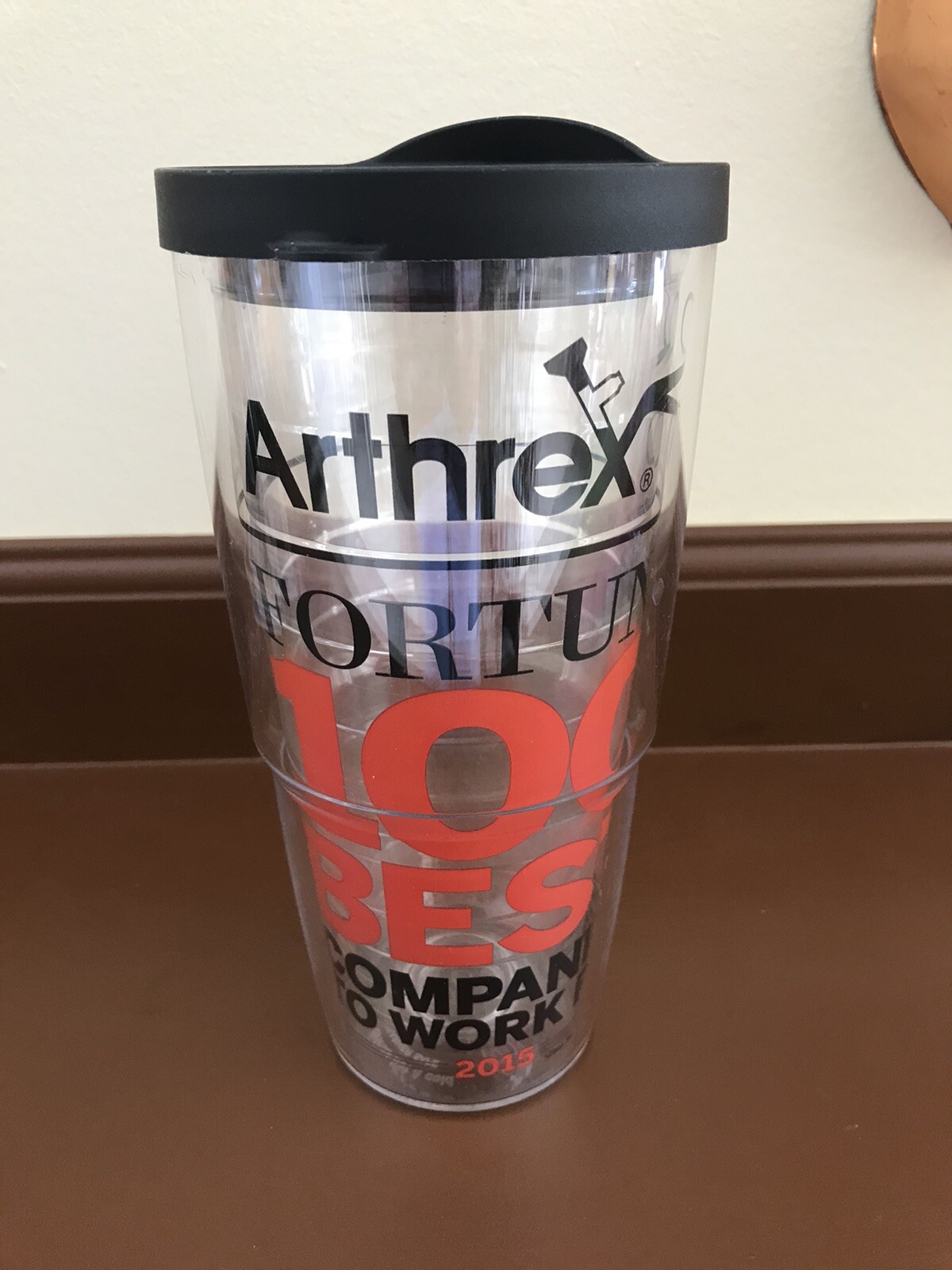 Tervis 24oz Tumbler with Lid ARTHREX Fortune 100 Best Company To Work For 2015