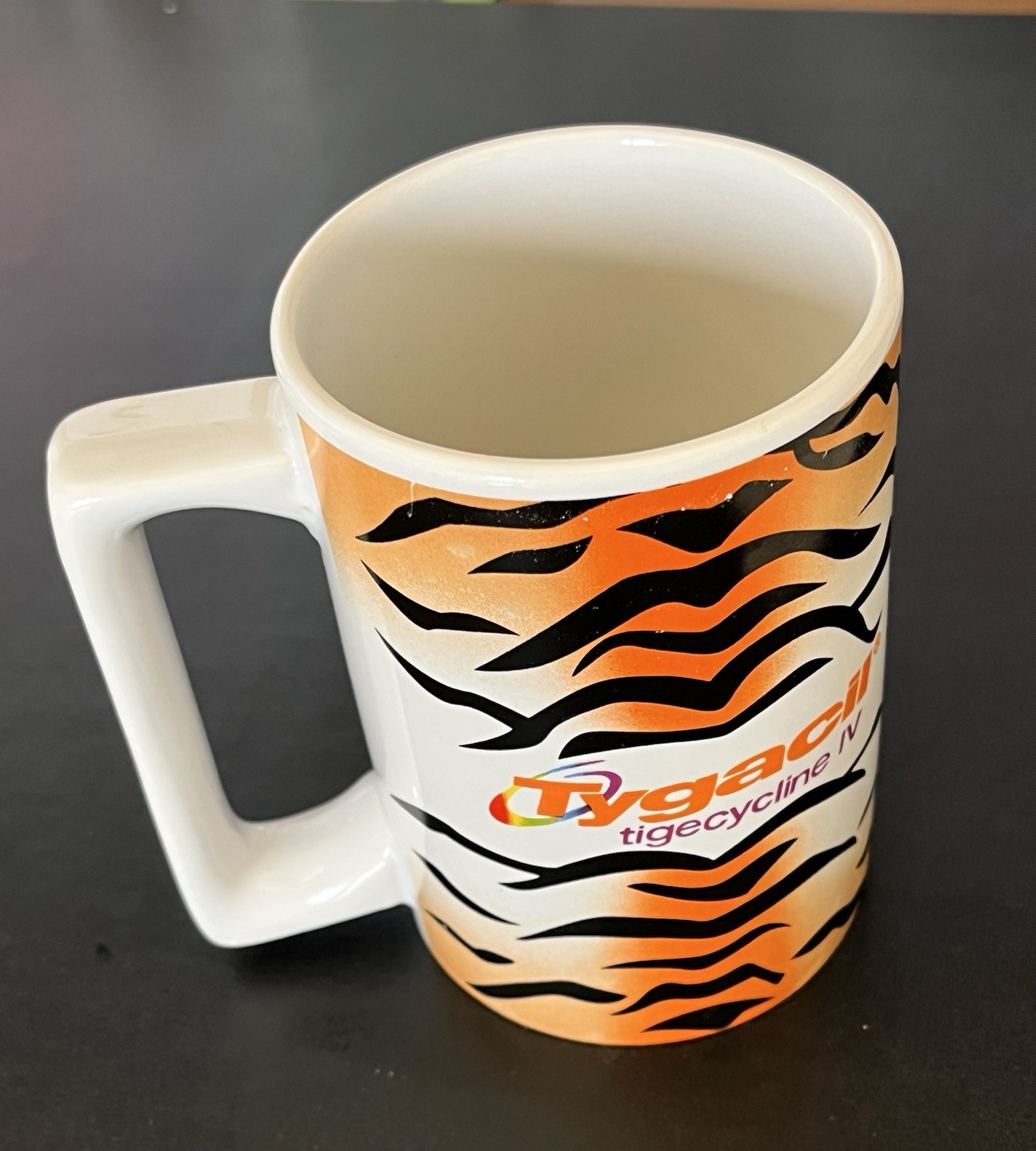 Tygacil Coffee Mug Pharmaceuticals Drug Promo Medicine Wyeth 14oz Vintage Cup