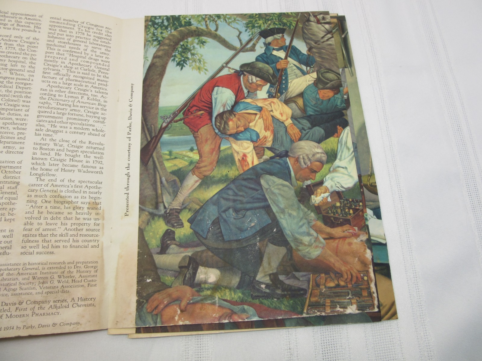 “A History of Pharmacy” in Pictures Set of 19 Prints Park Davis 1950’s