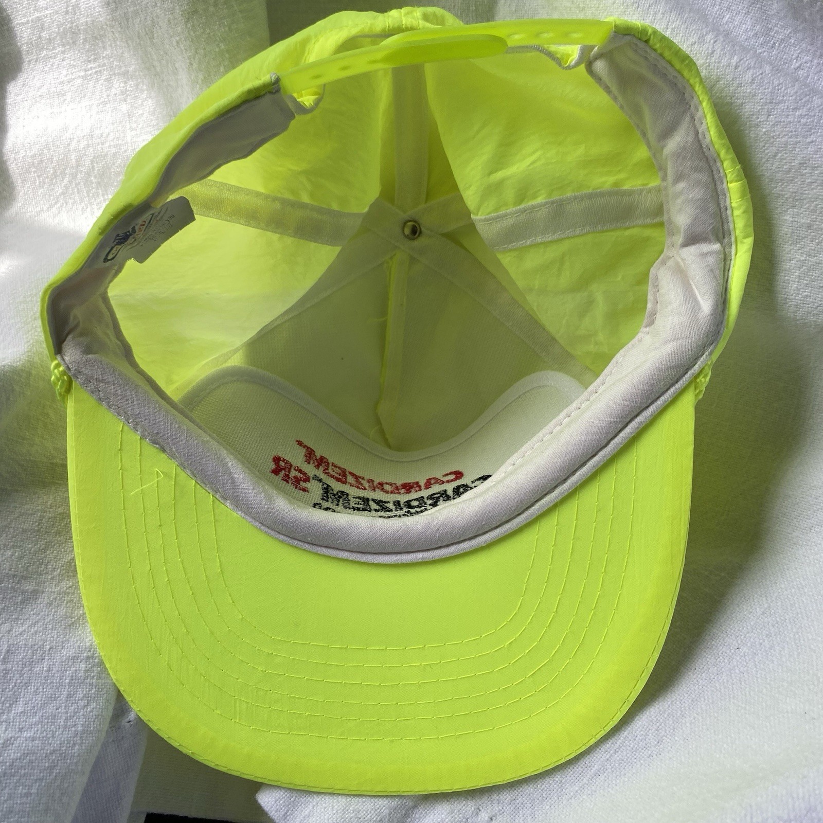Cardizem Neon Baseball Cap Hat Rare Drug Rep Advertising Big Pharma