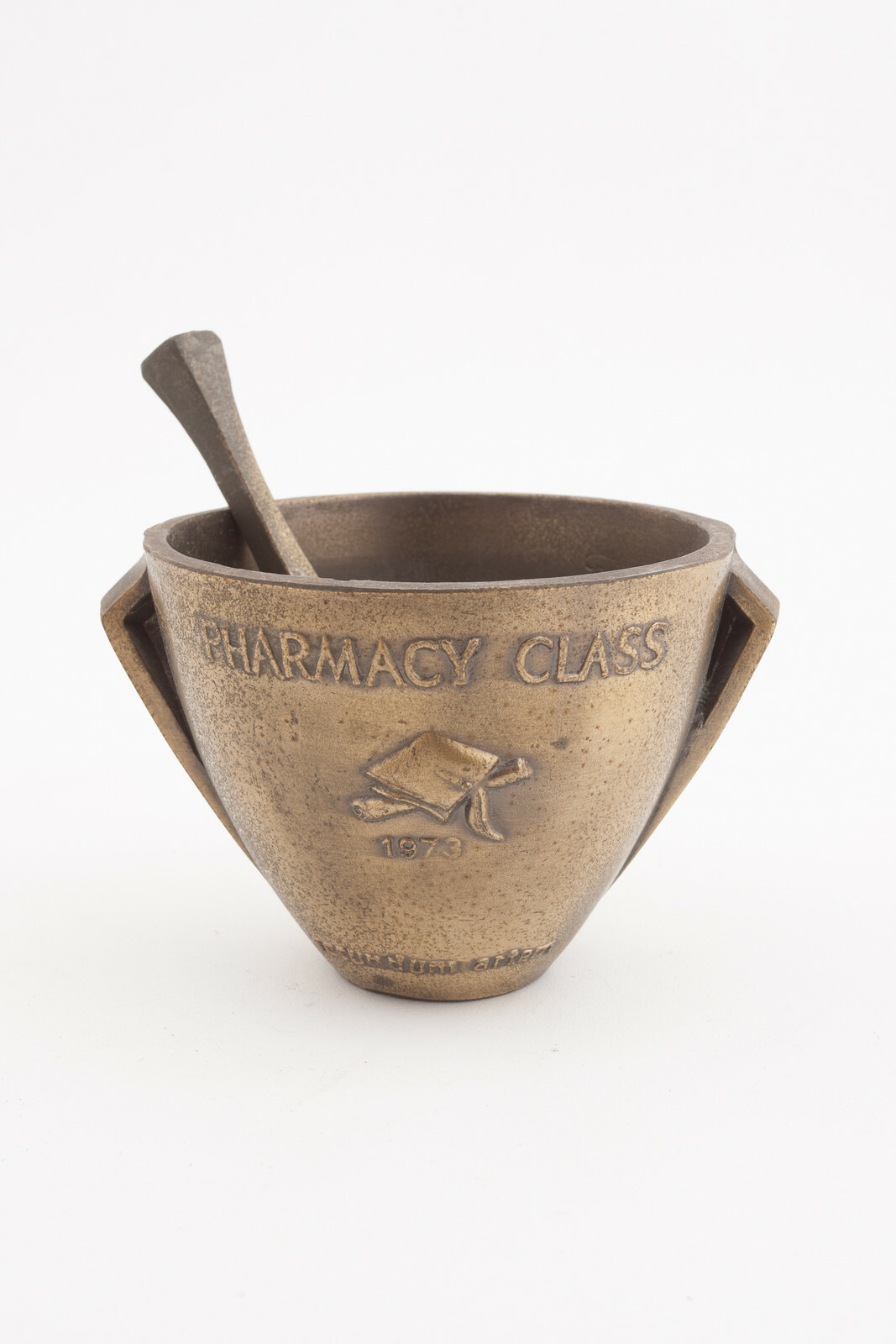 Pharmacy Class 1973 Mortar & Pestle Rx Setumdum Artum Schering (C4L) Award