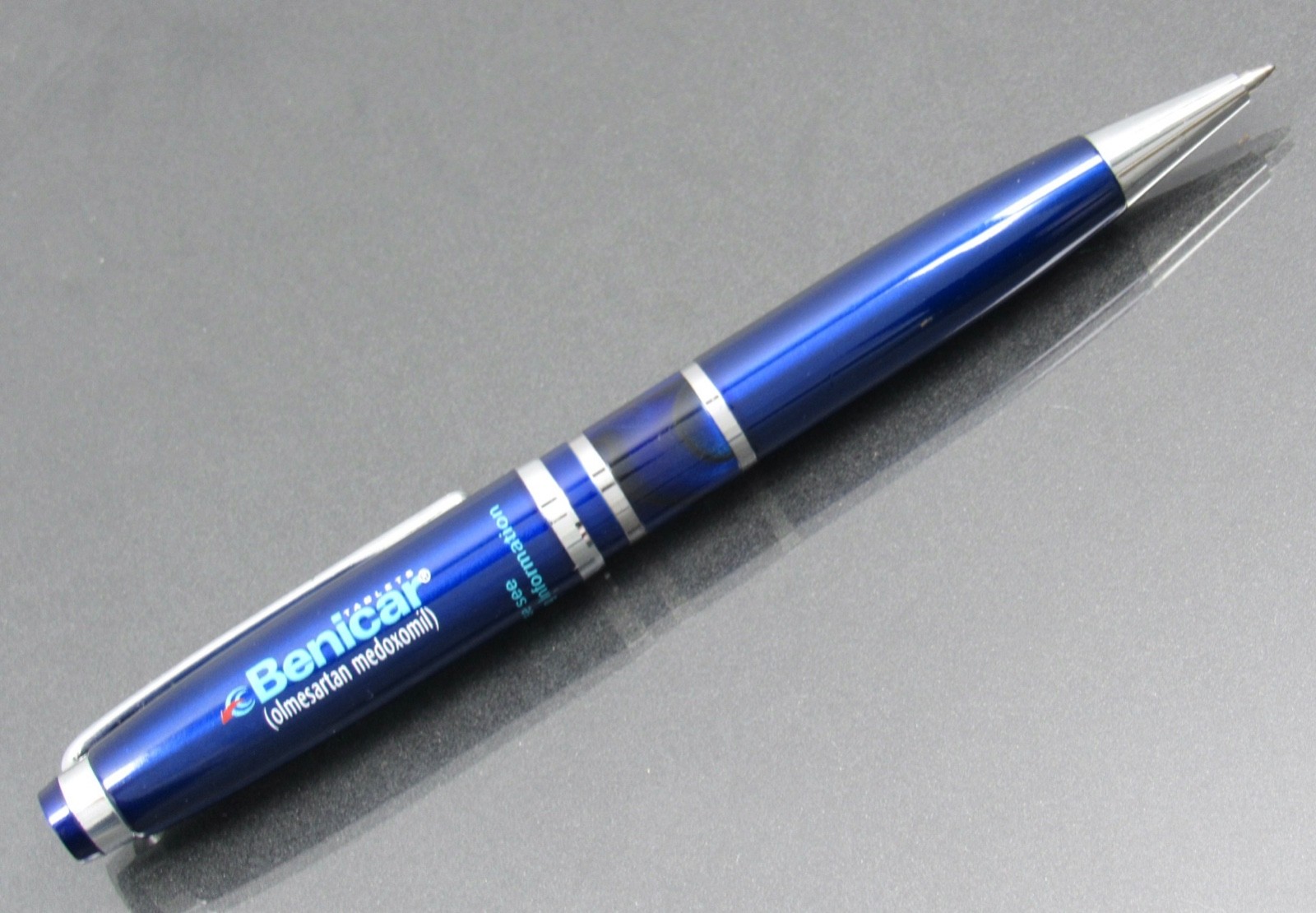 Beautiful Benicar Metal PEN Drug Rep Pharmaceutical Promo Medical Advertising