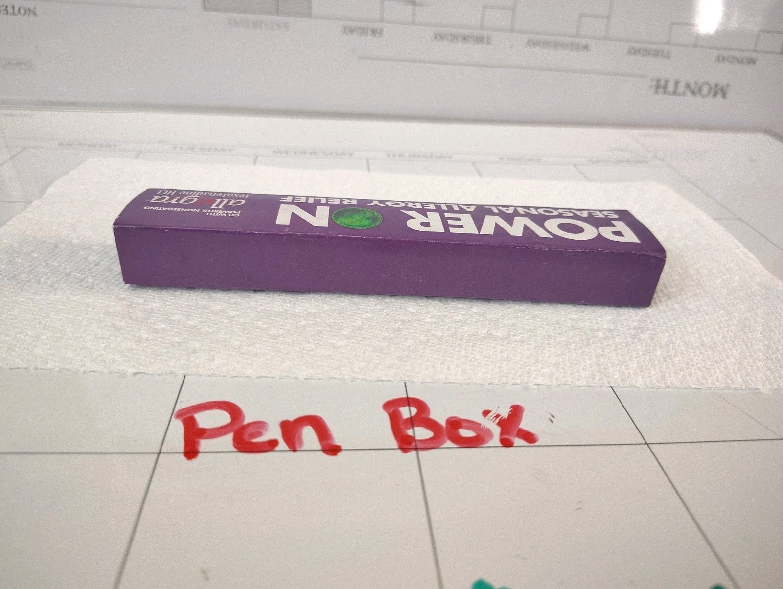 ALLEGRA PEN – Pharma Swag – Drug Rep “LIGHT UP” Pen w/ Case, Box & Insert NEW