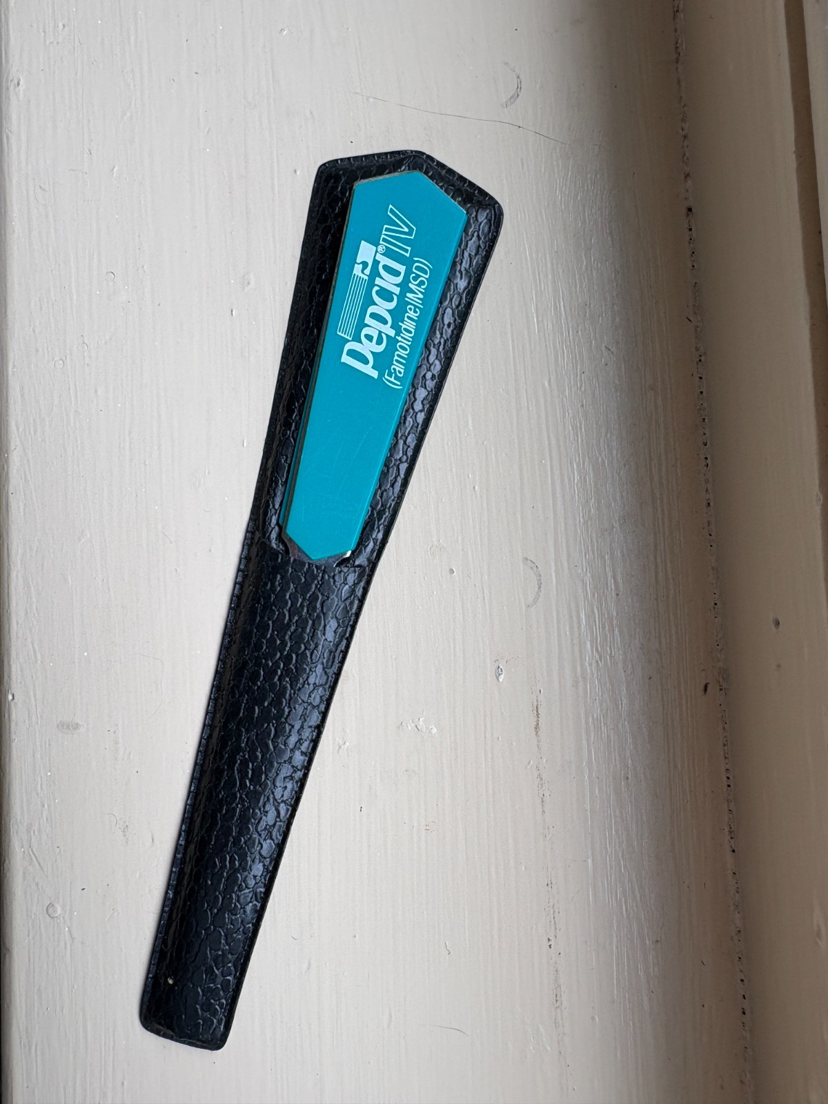 Pepcid IV Letter Opener w/ Case Pharmaceutical Drug Rep Promo Drug Collectible