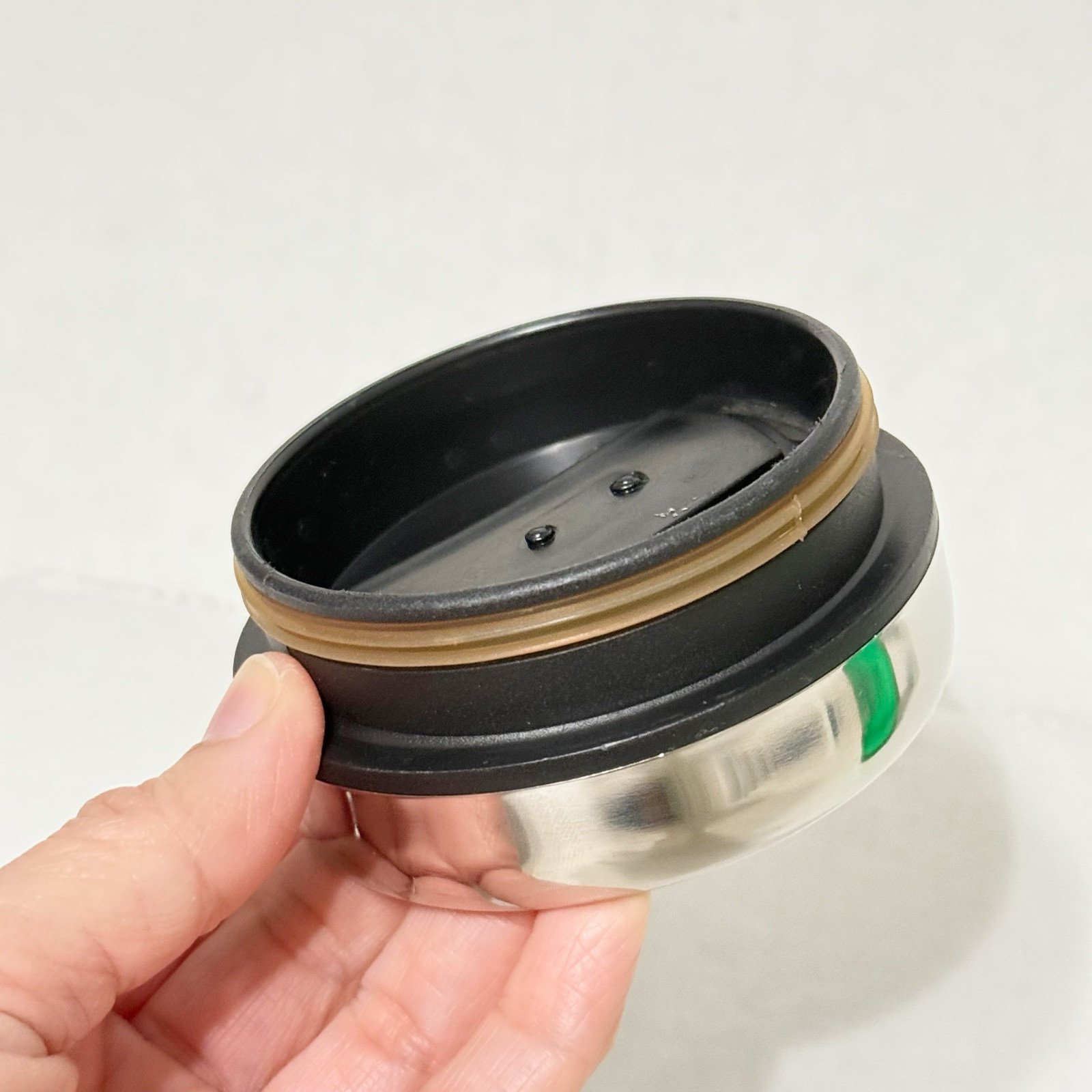 Vtg Celebrex Metallic Green Travel Mug Cup Drug Rep Pharmaceutical Advertising