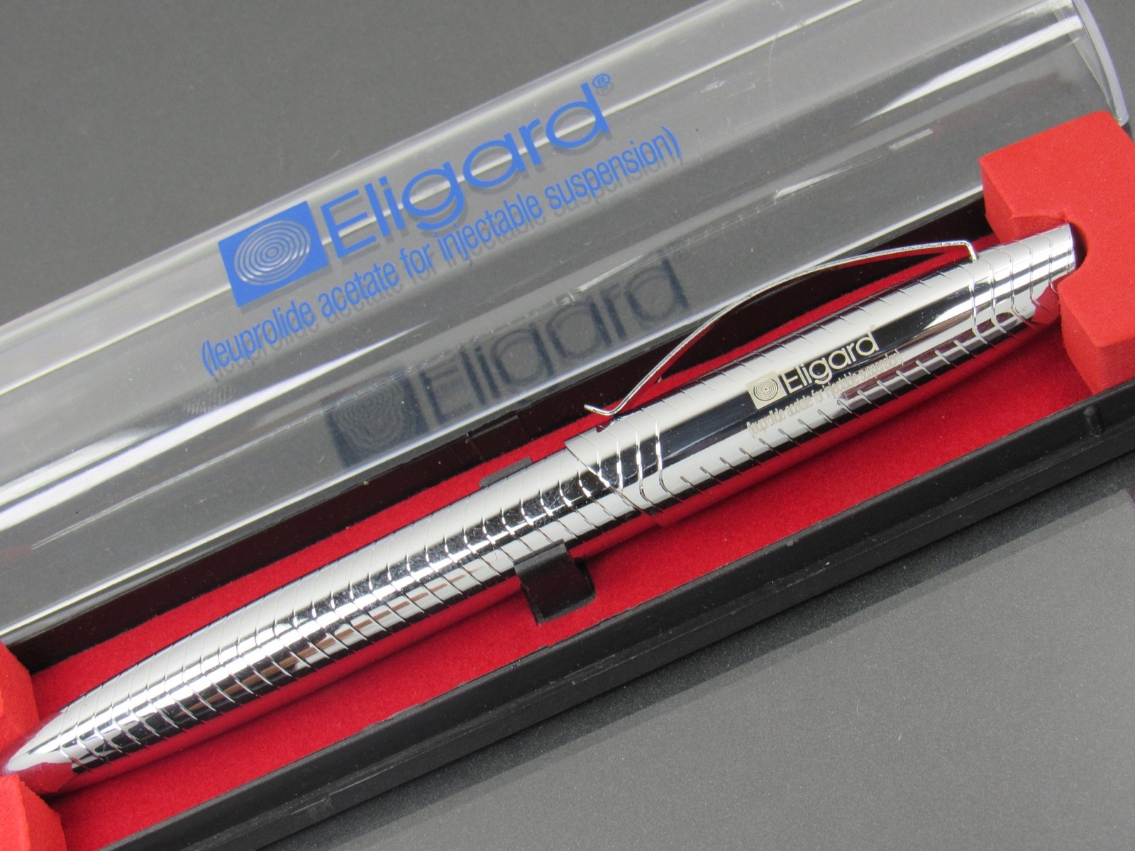 Exceptional Eligard Metal Capped PEN Drug Rep Pharmaceutical Promo Advertising