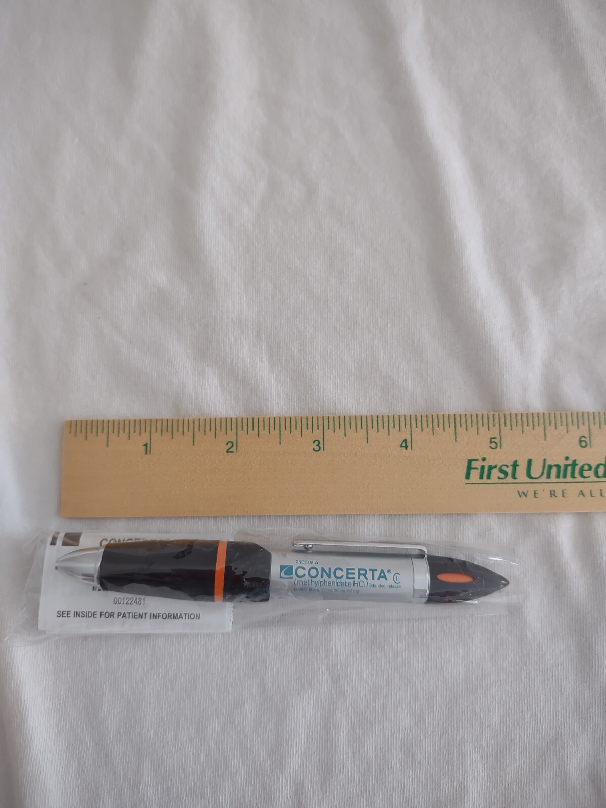 Concerta Heavy Metal Pen. Pharmaceutical collectibles