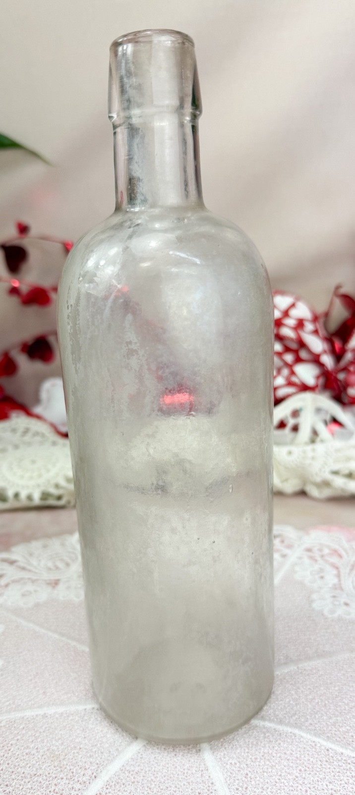 Antique 9-1/2” Dr. S.B.H. & CO Medicine CLEAR Glass Bottle-EMPTY *PLEASE READ*