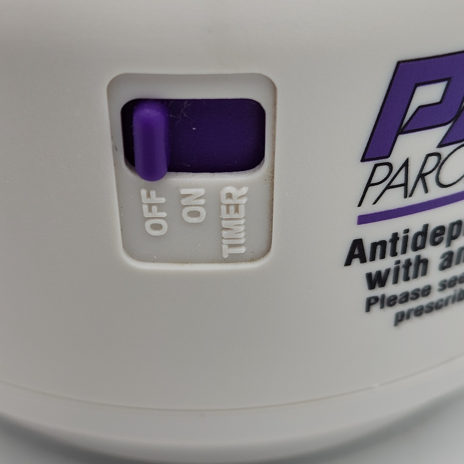 Vintage Paxil Paroxetine HCI White Noise Sound Machine Tested Works See Video