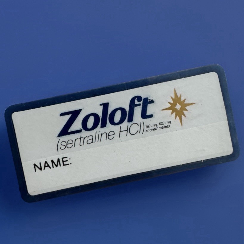 Rare Vintage ZOLOFT Promotional Beeper Tag 1990’s Pfizer Pharma Collectible