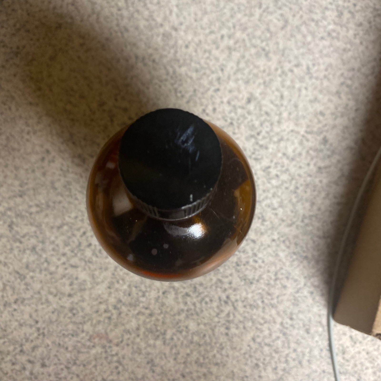 1940s Magnus Mabee & Reynard Methyl Salicylate Medicine Bottle Amber Glass