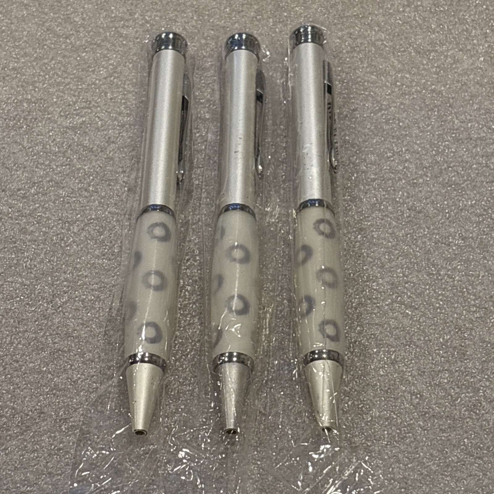 (3) Vintage Advair Pen Drug Rep Advertising Metal Heavy Pen In Original Wrap
