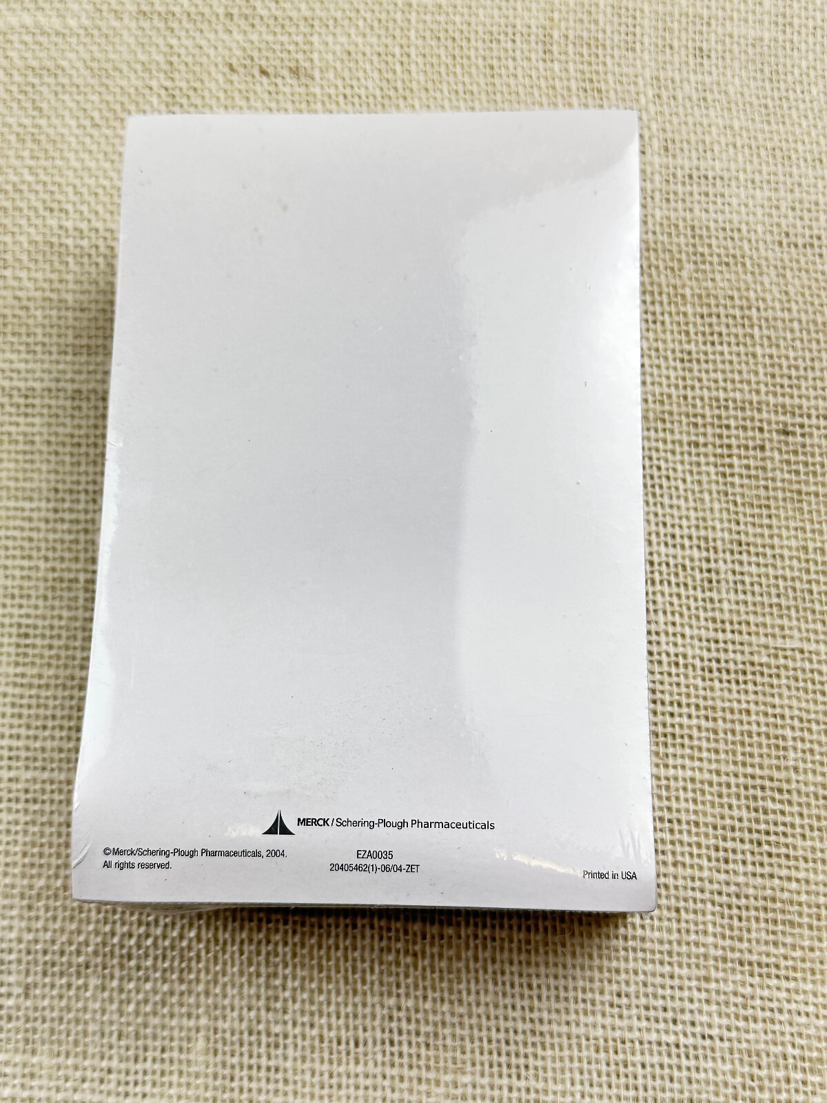 ZETIA DRUG REP PHARMACEUTICAL SEALED PADS PAPER – 5 PADS – UNOPENED