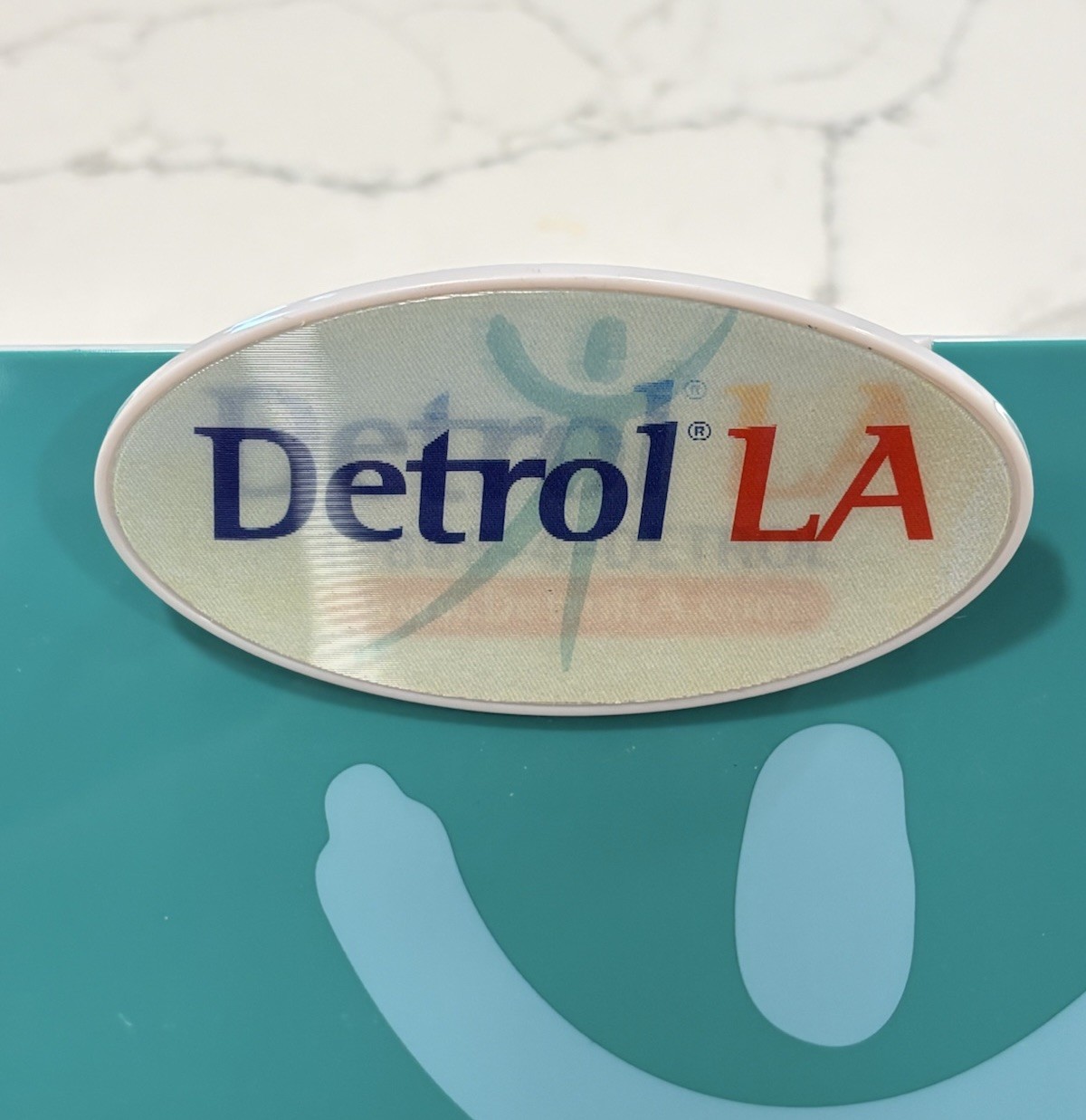 Pfizer VIAGRA/Detrol LA Pharmaceutical Drug Rep Advertising 2-Sided Clipboard