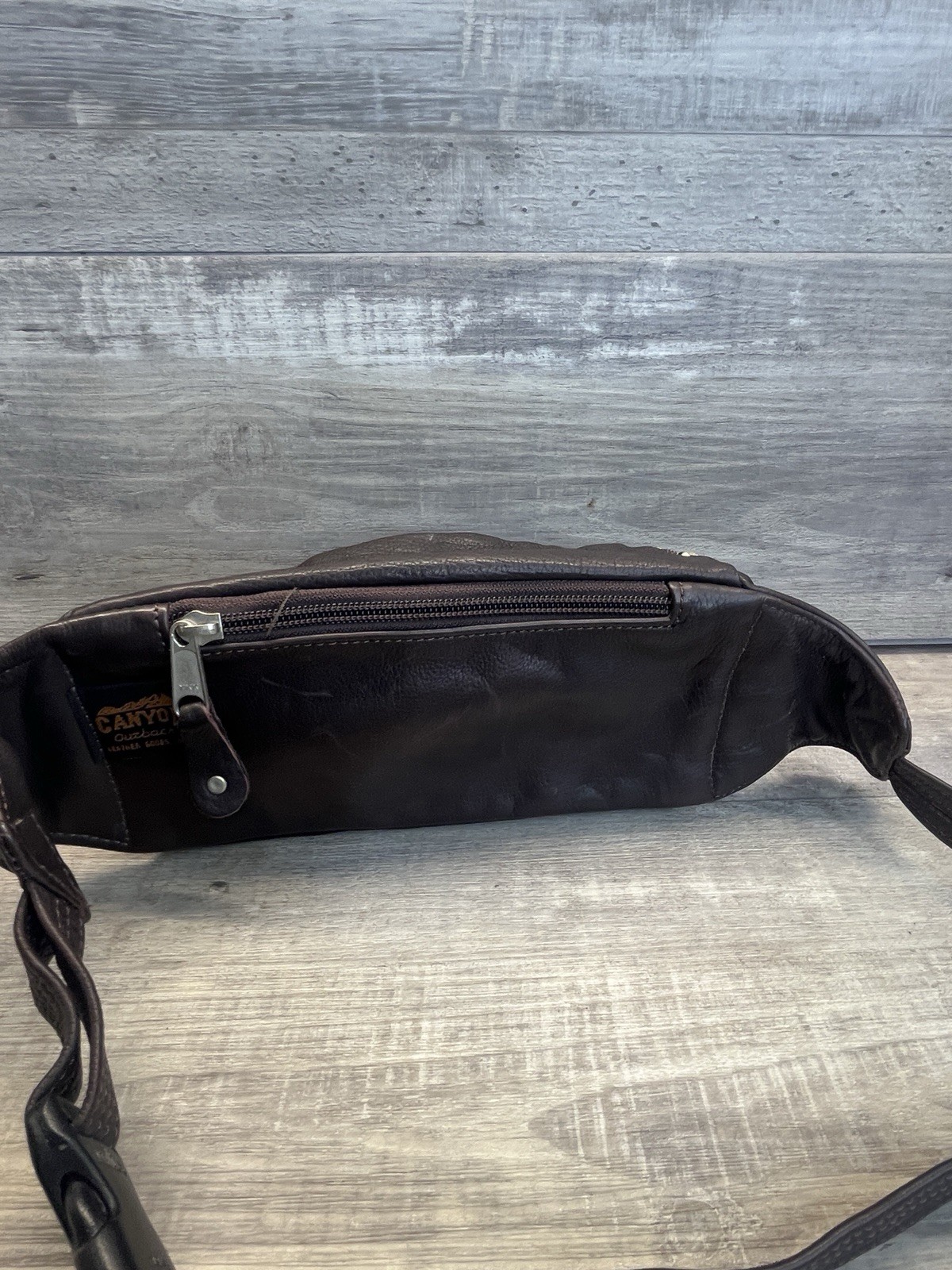 NAROPIN Leather Fanny Pack Drug Pharmaceutical Rep Promo Advertising Canyon