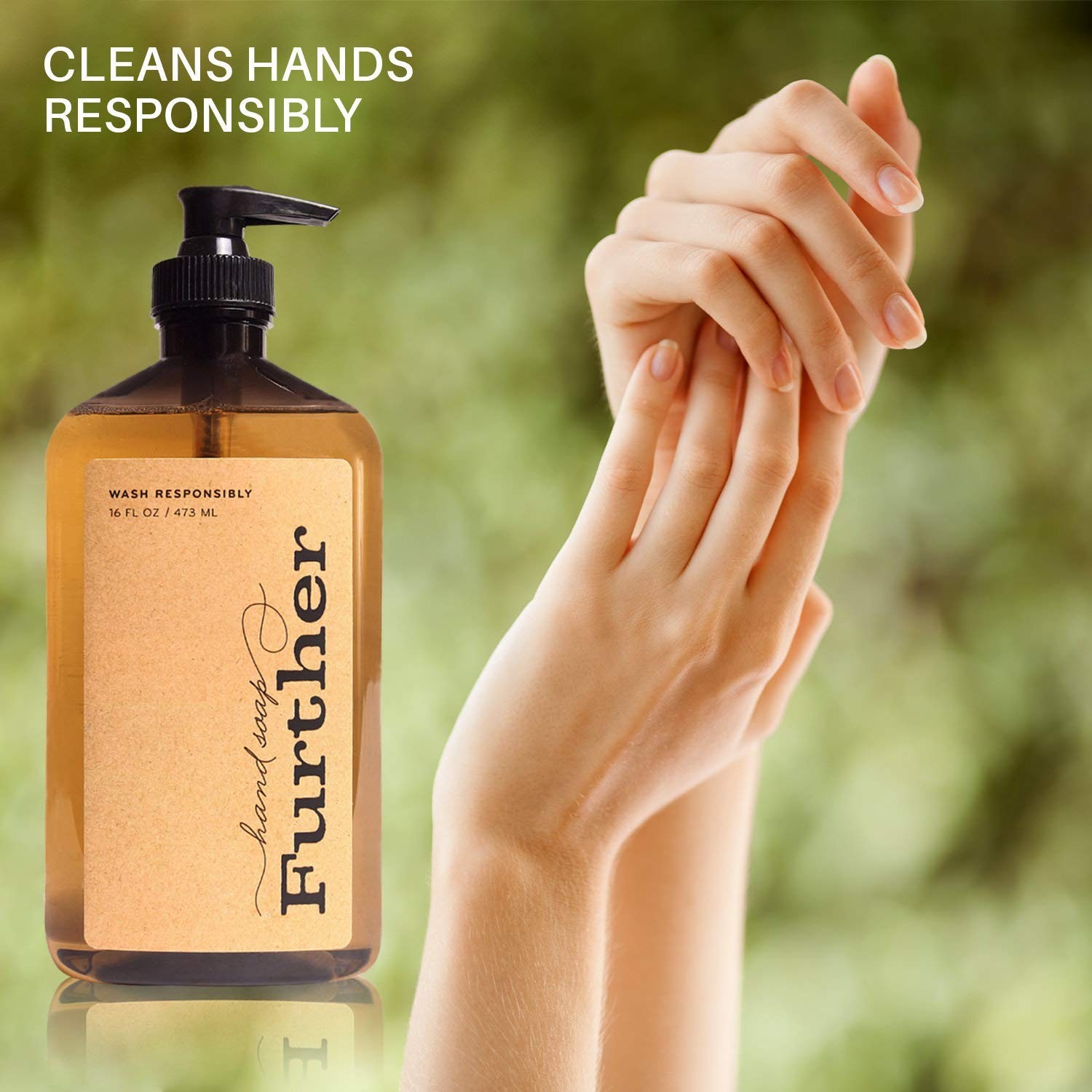Further Glycerin Hand Soap, 16 Fluid Ounces (Pack of 2) – Sustainable, Natura…