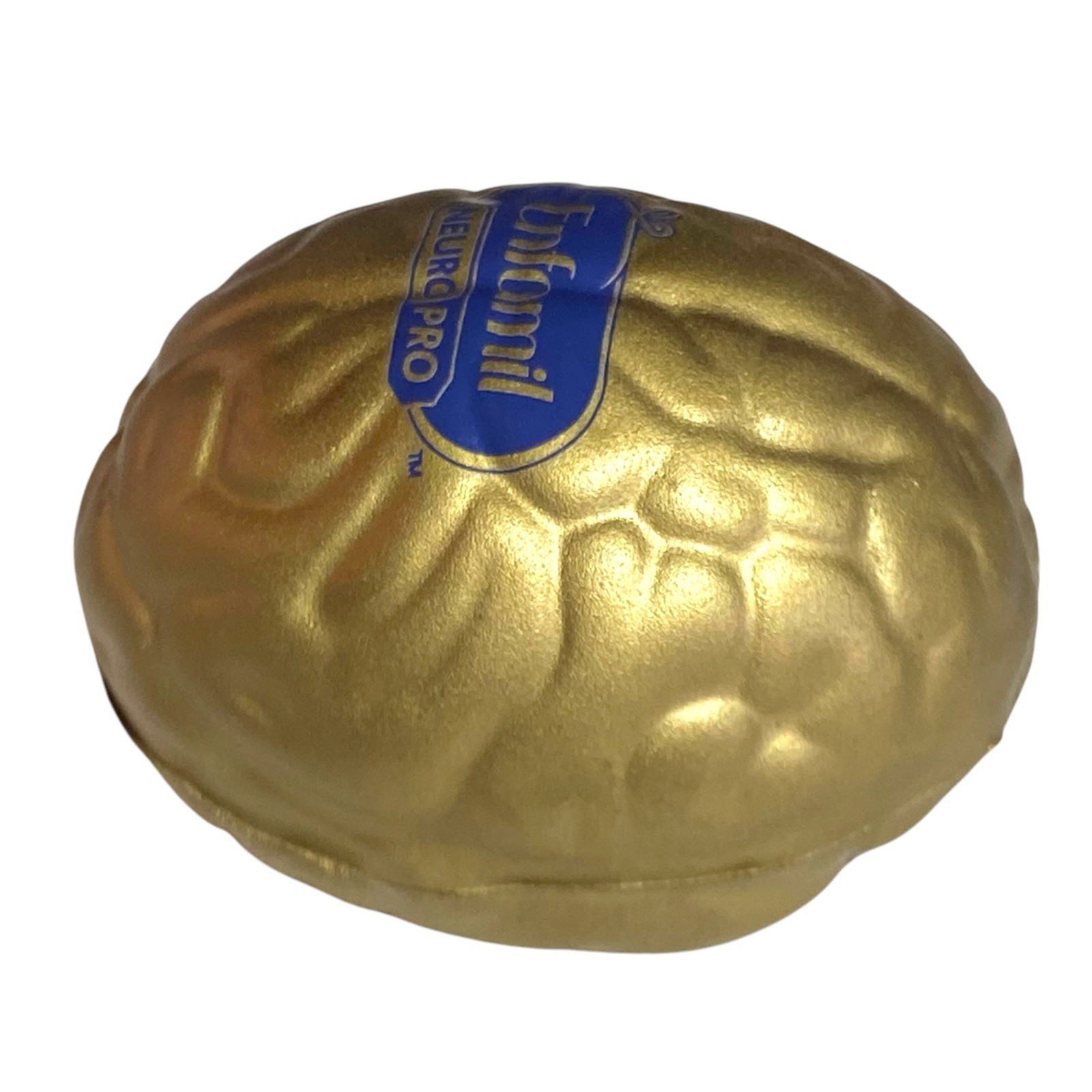 Pharmacy Pill Enfamil NeuroPro Brain Stress Ball Gold Medical Promo Collectible