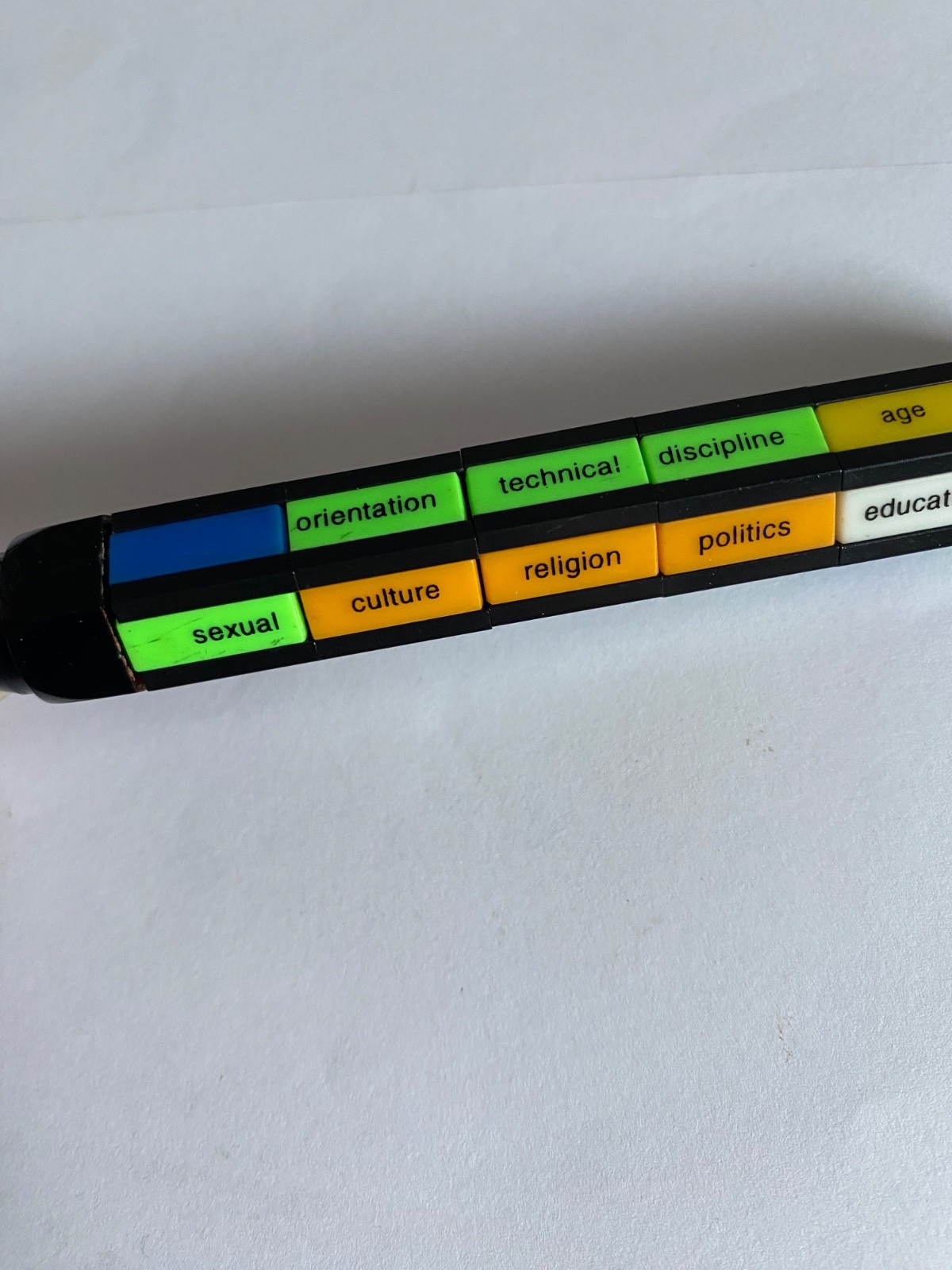 Vintage Multi Word / Color Base Pen