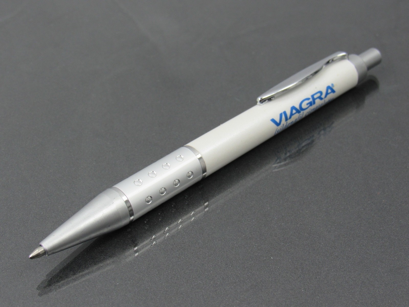 Rare Stunning VIAGRA PEN Drug Rep Pharmaceutical Promo Advertising Metal Plastic