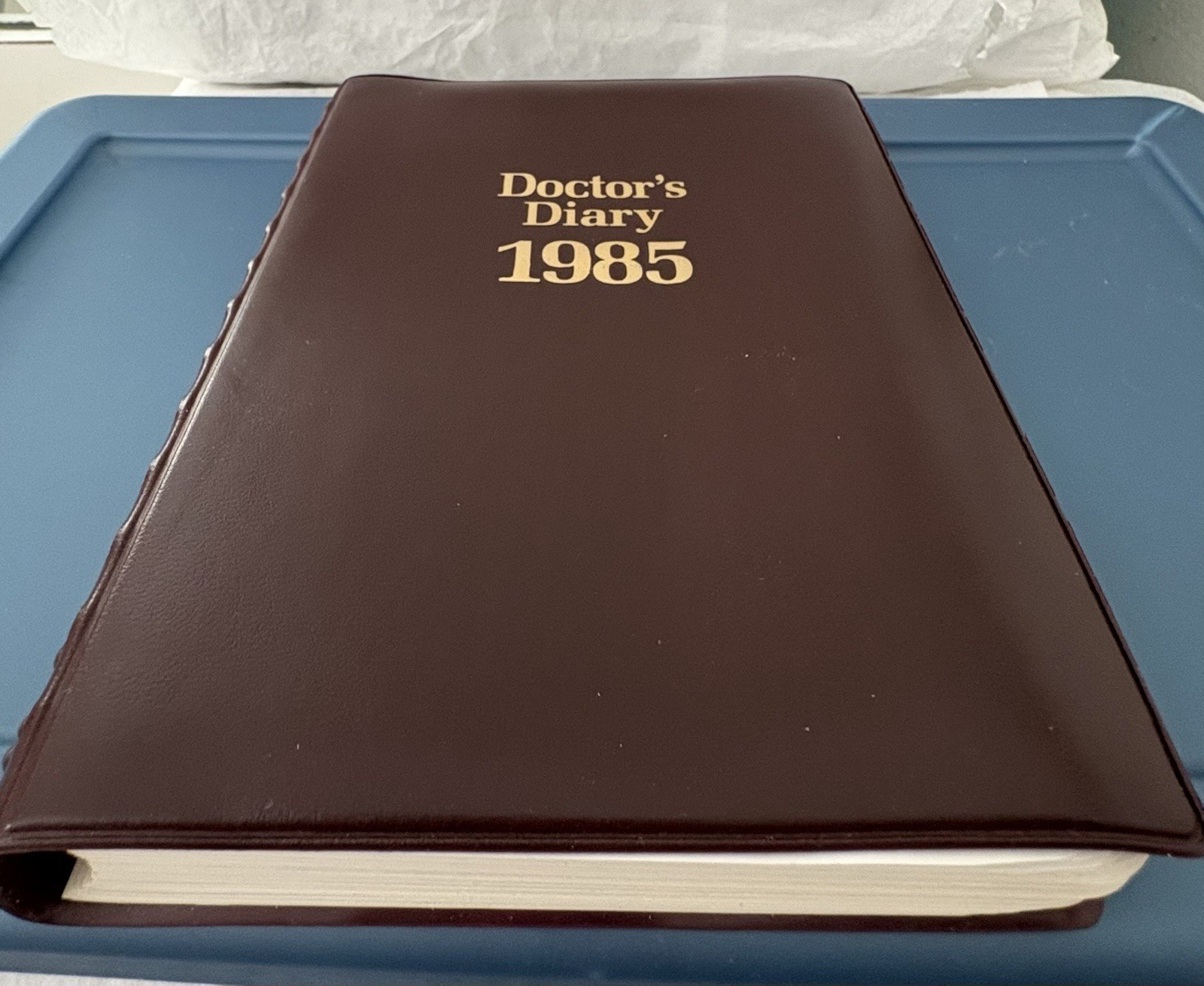 VTG 1985 ATIVAN SPIRAL DOCTOR’S DIARY, NOTEBOOK, PHARMA DRUG REP LOGO NEW NOS