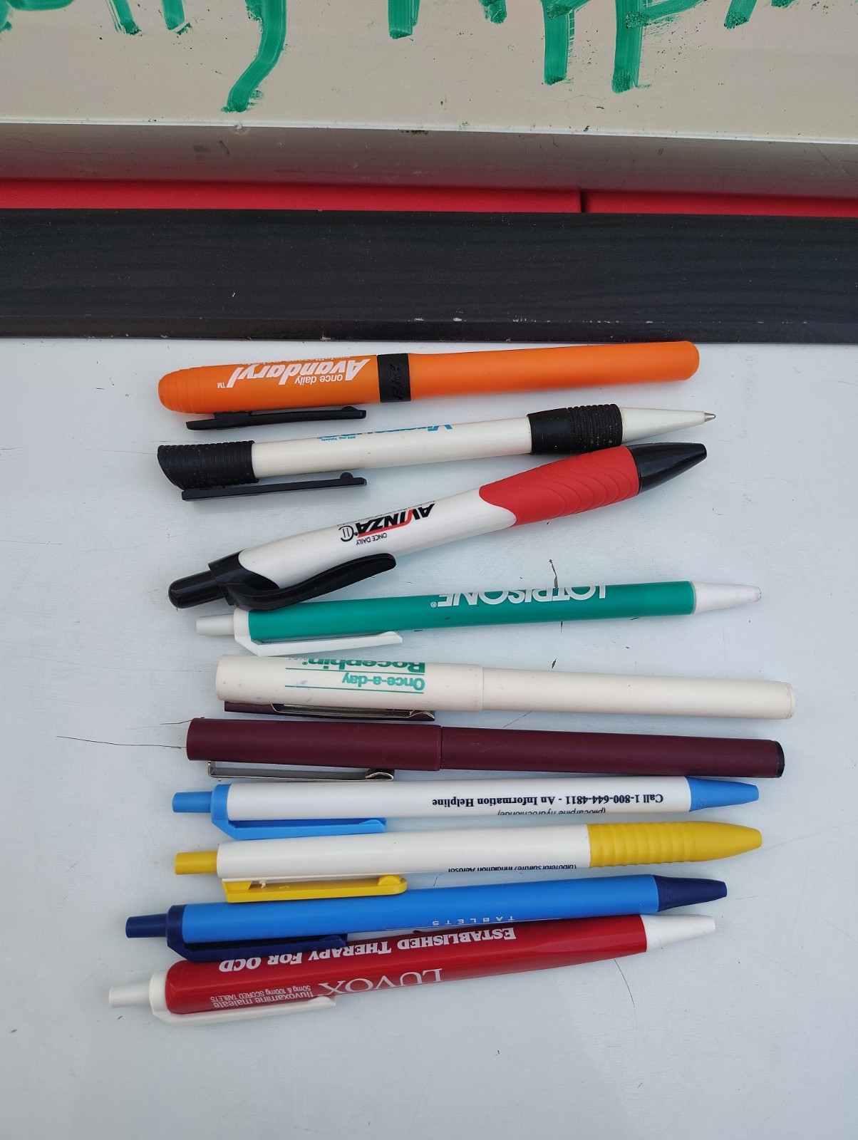 Lot Of 50 Pharmaceutical Drug Rep Advertising Pens ⭐ No Doubles ⭐ iii