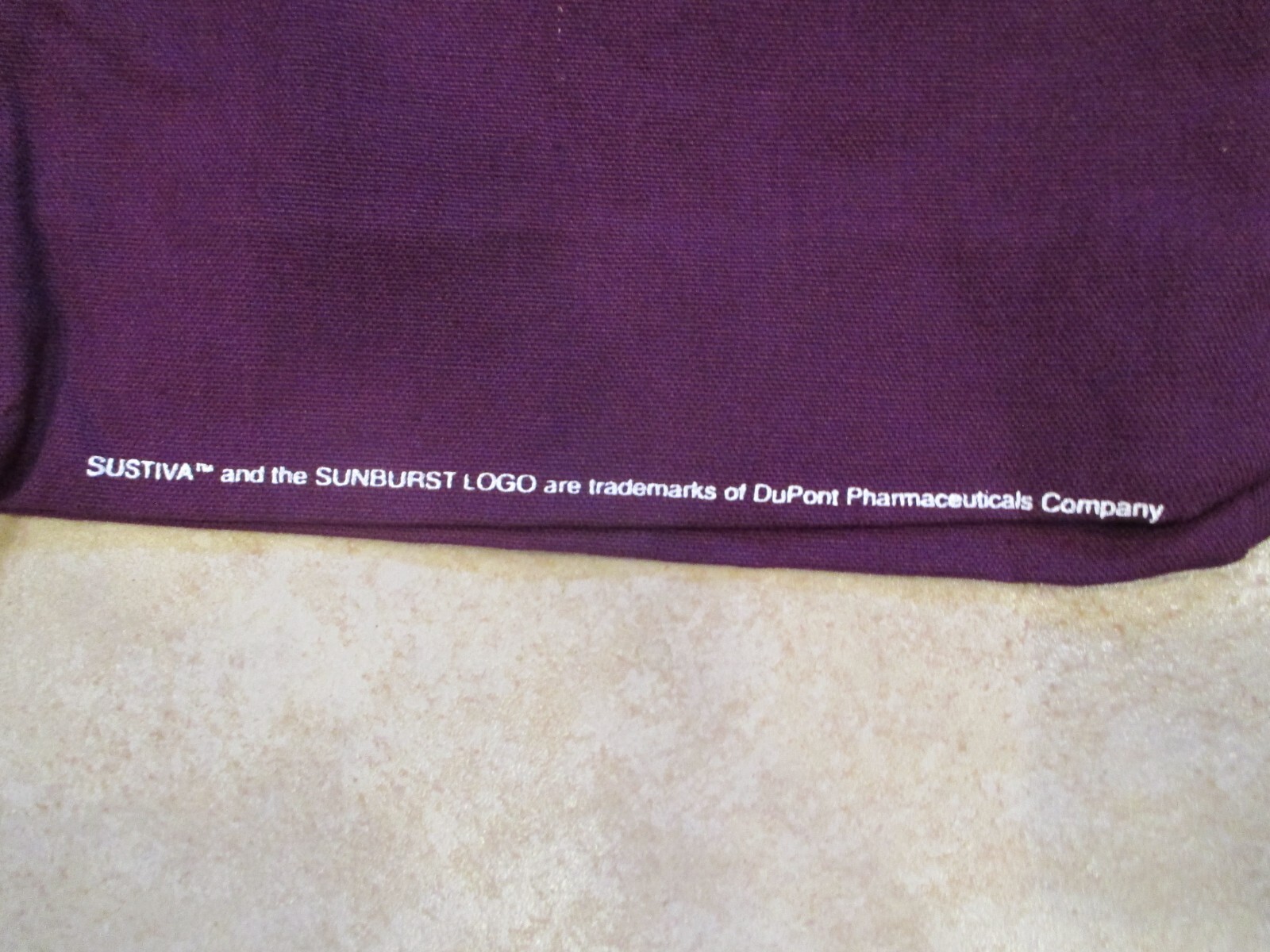 Sustiva DuPont Pharma Drug Rep Pharmaceutical Advertising all cotton tote bag