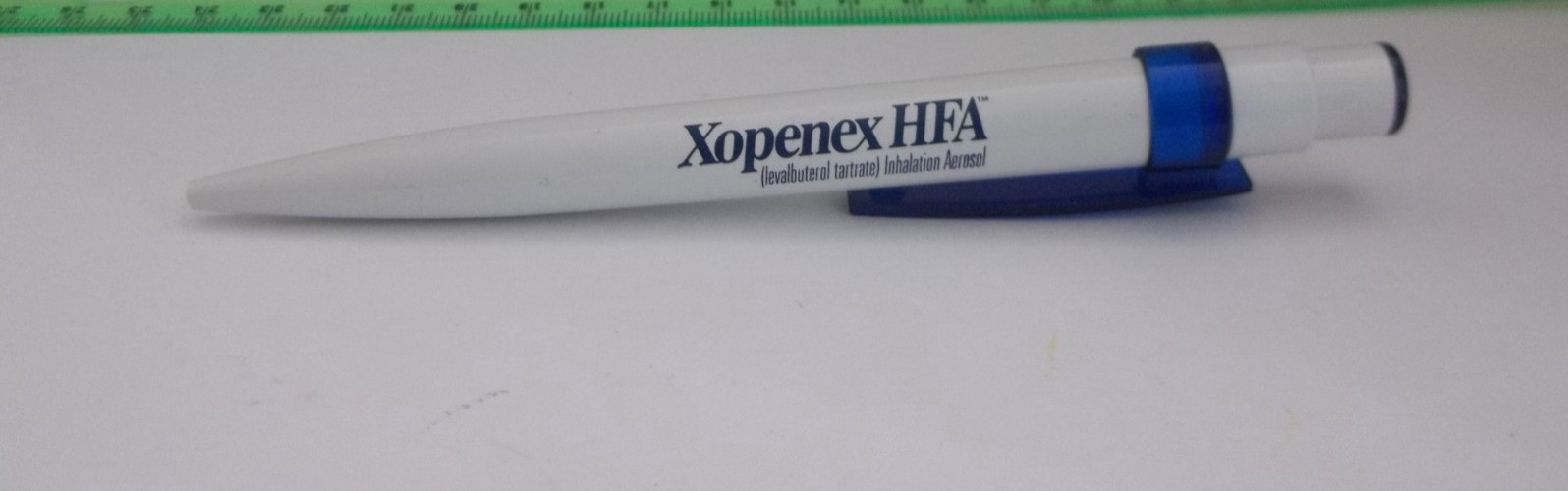 XOPENEX HFA Promotional Pen Plastic Medium Weight – Wide Clip/No Grip