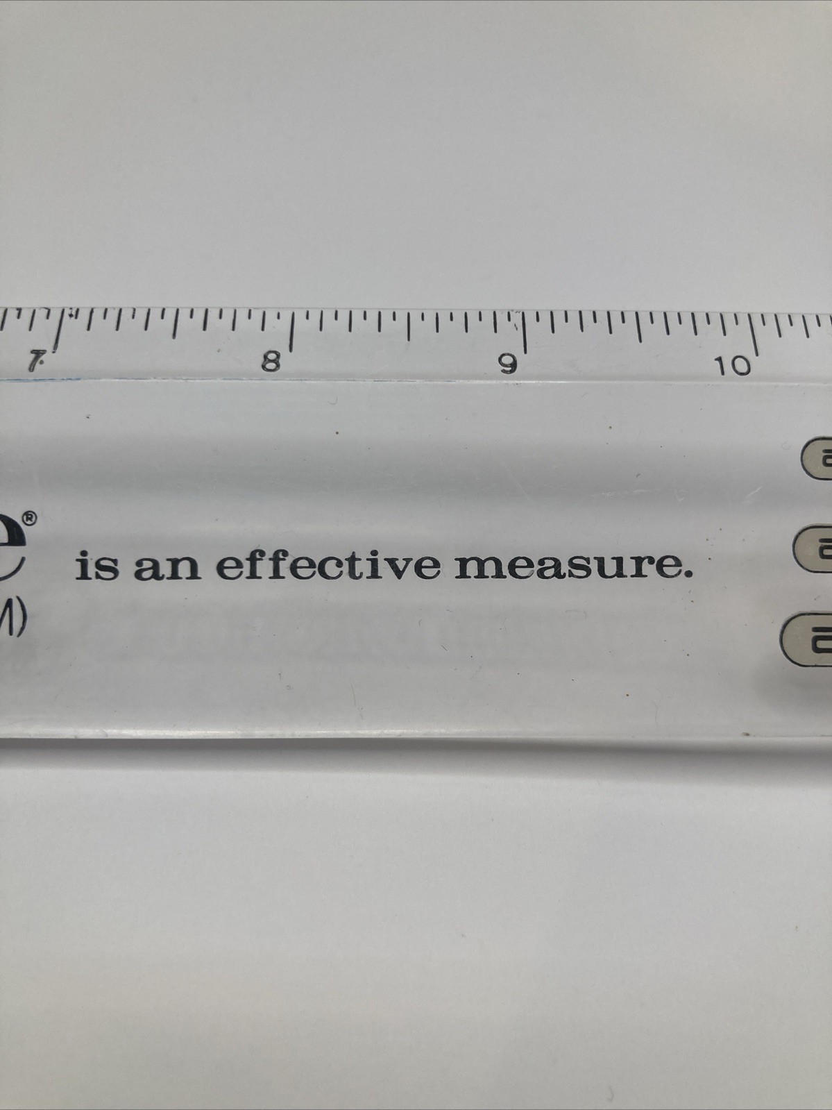 VINTAGE TRANXENE PHARMA COLLECTIBLE RULER DRUG REP PROMO VINTAGE SWAG