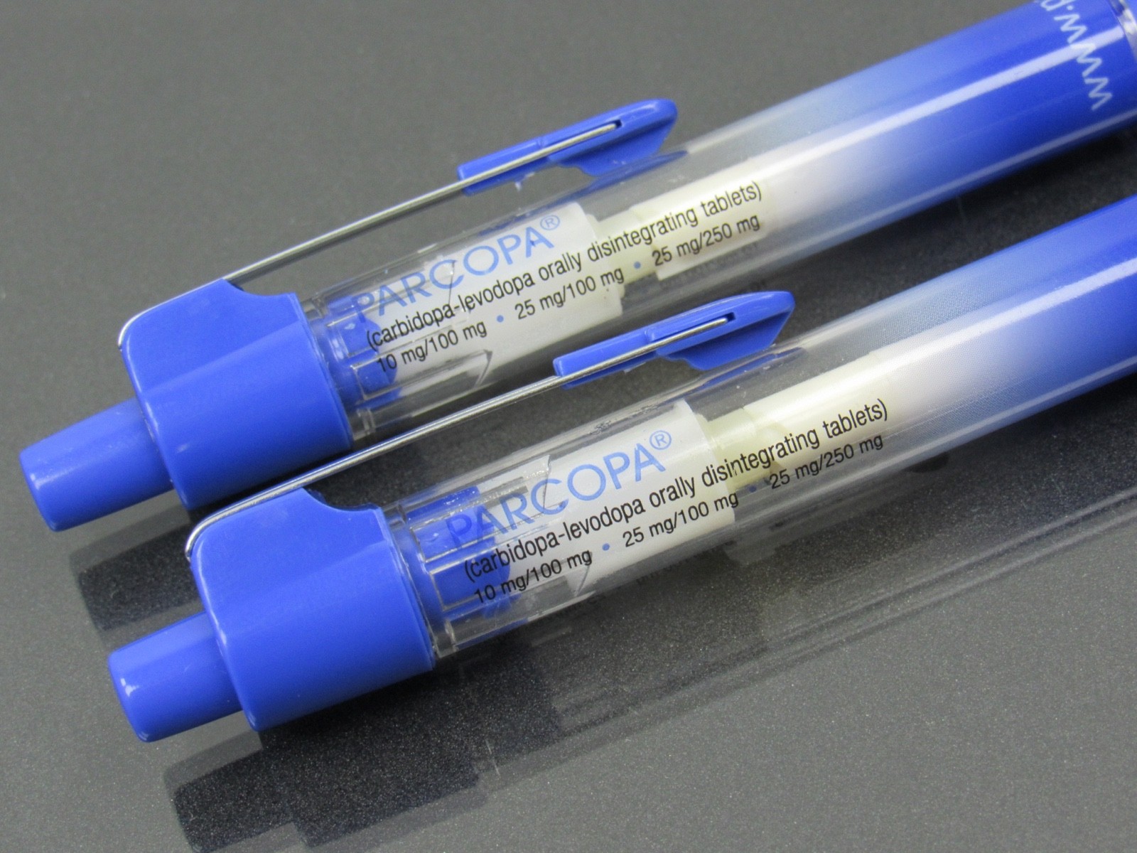 Parcopa Carbidopa-Levodopa PENS Drug Rep Pharmaceutical Promo Advertising Lot x2