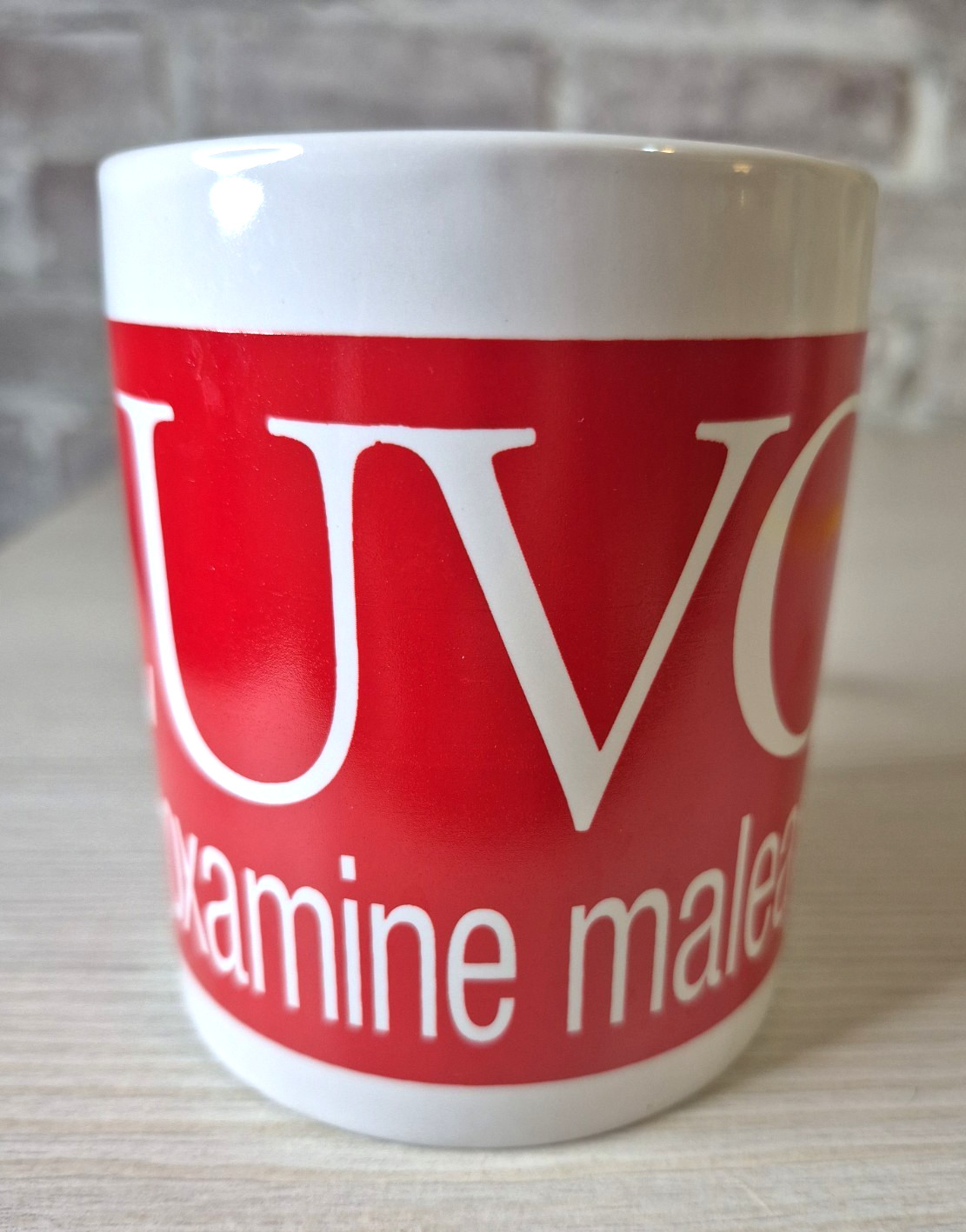 Luvox Fluvoxamine Maleate Tablet Pharmaceutical Advertising Coffee Cup Mug