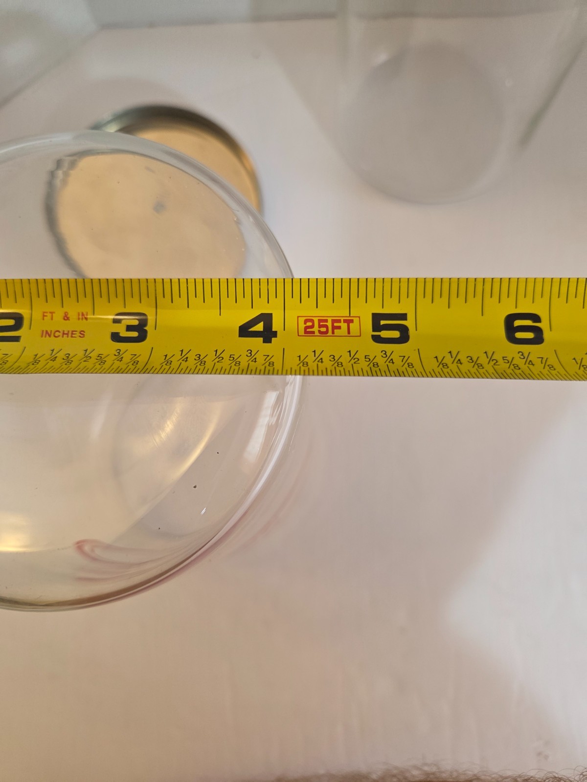2 Vintage 7″ Grafco Glass & Steel Medical Apothecary Containers Gauze / Bandages