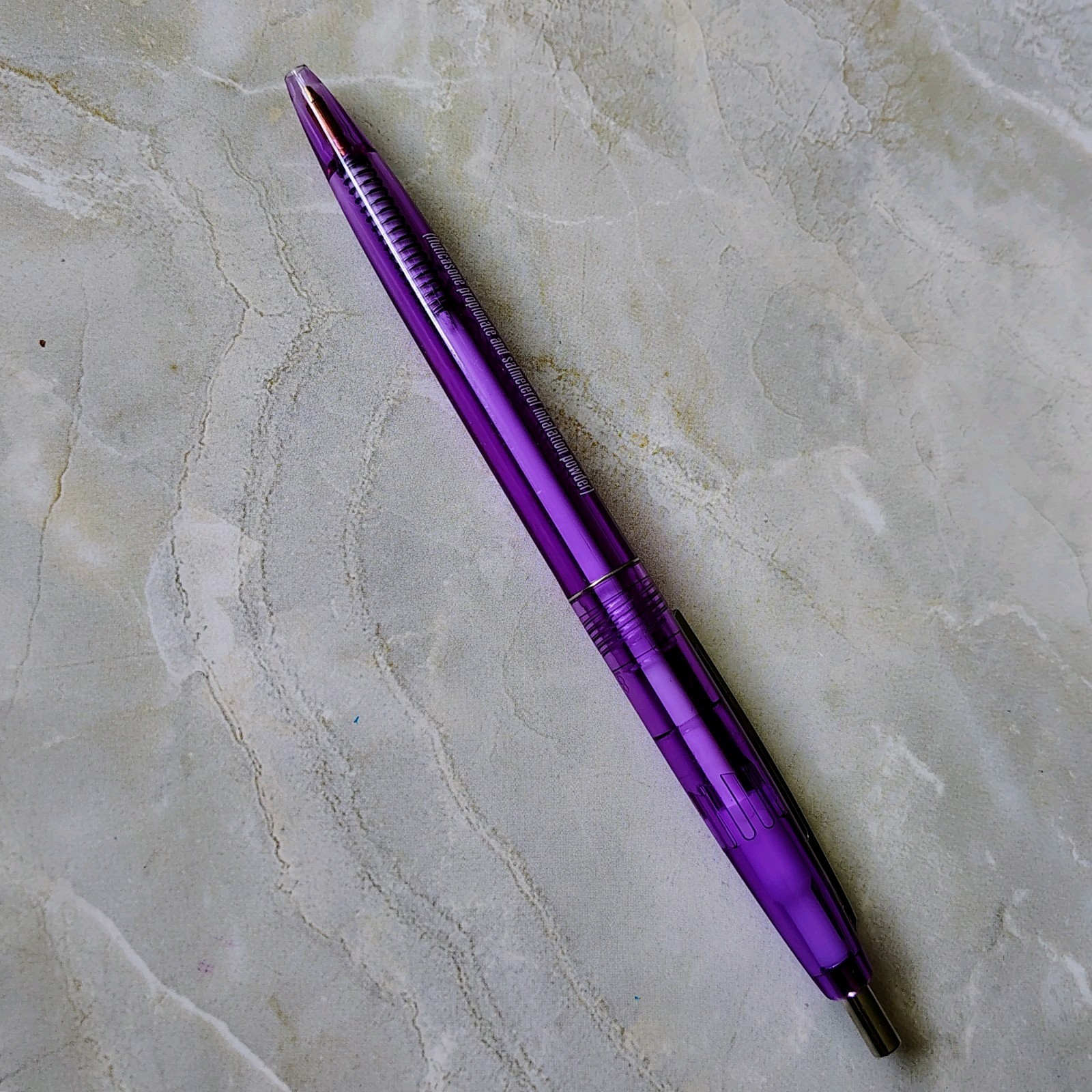 HTF Vtg Advair Pen Pharmaceutical Drug Rep Promo Advertising RARE Purple