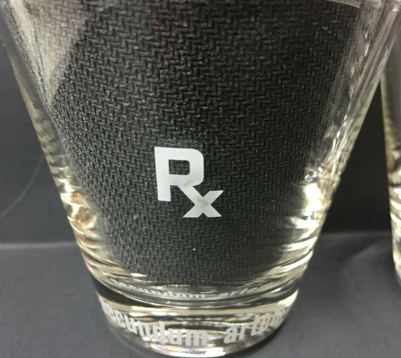 4 William Procter Jr Secundum Artem RX Rocks Drinking Water Glasses