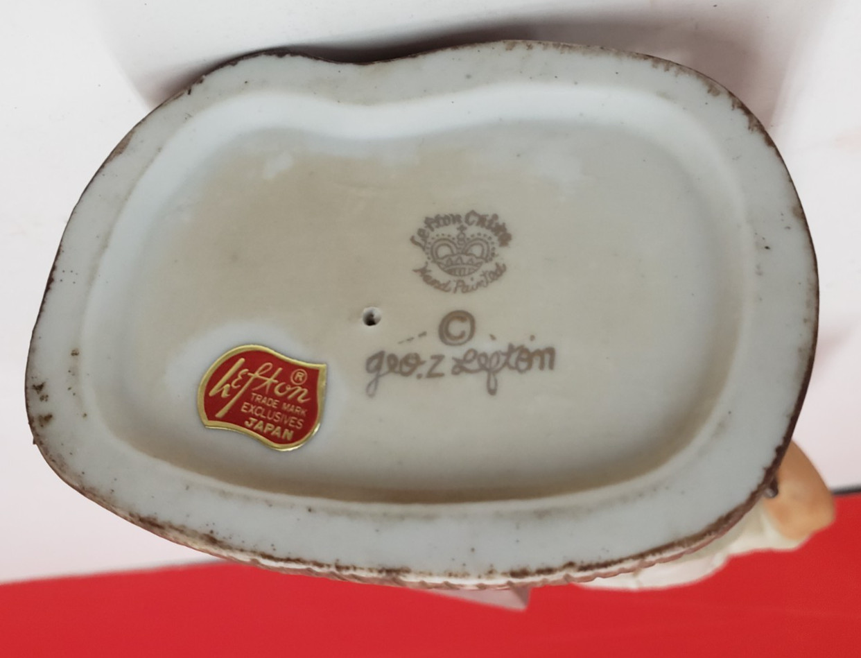 Vintage Lefton Vintage Eye Doctor Optometrist Porcelain Figurine 8.5″
